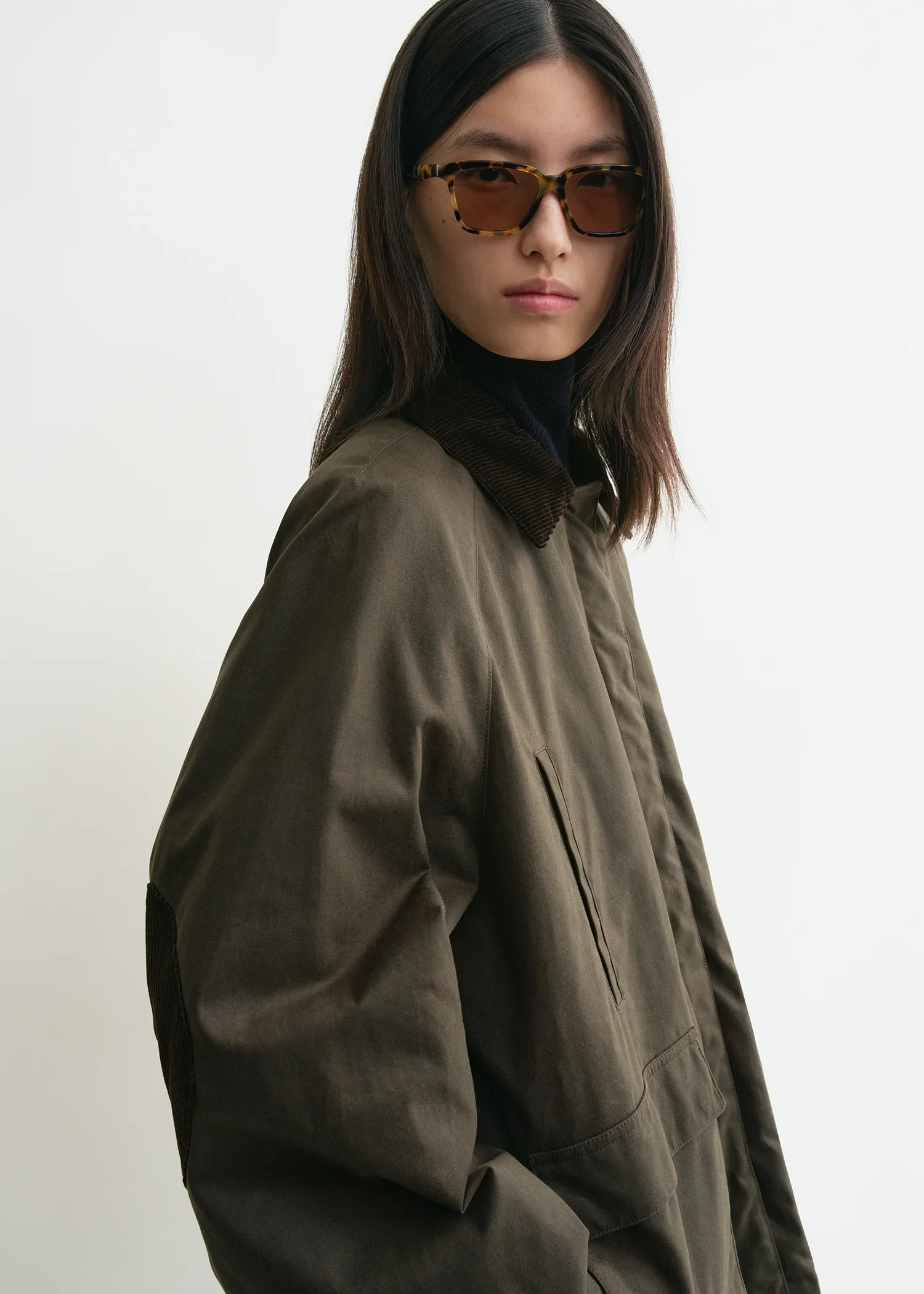 Toteme Country Jacket Forest Green - Image 3