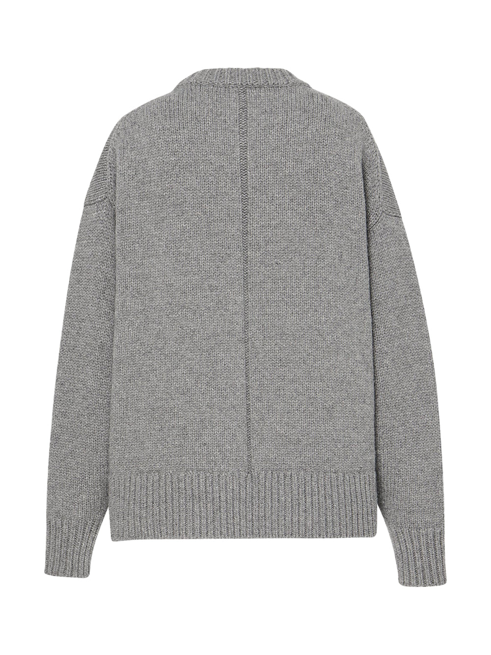 The Row Ophelia Sweater Grey Melange - Image 2