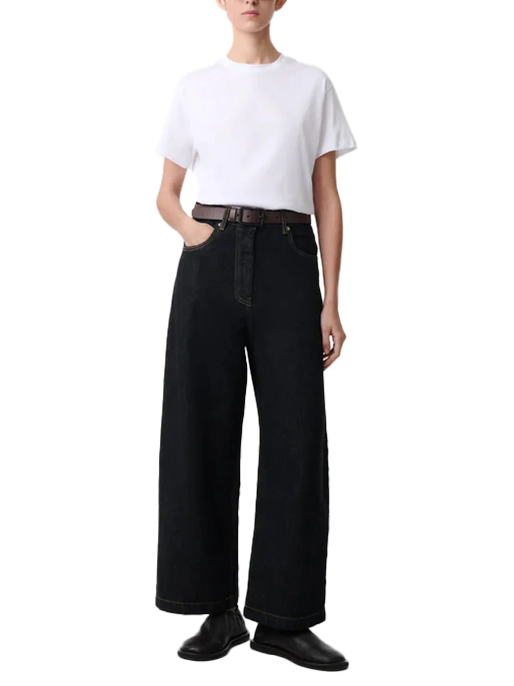 Studio Nicholson Marine T-Shirt Off-white - Image 4