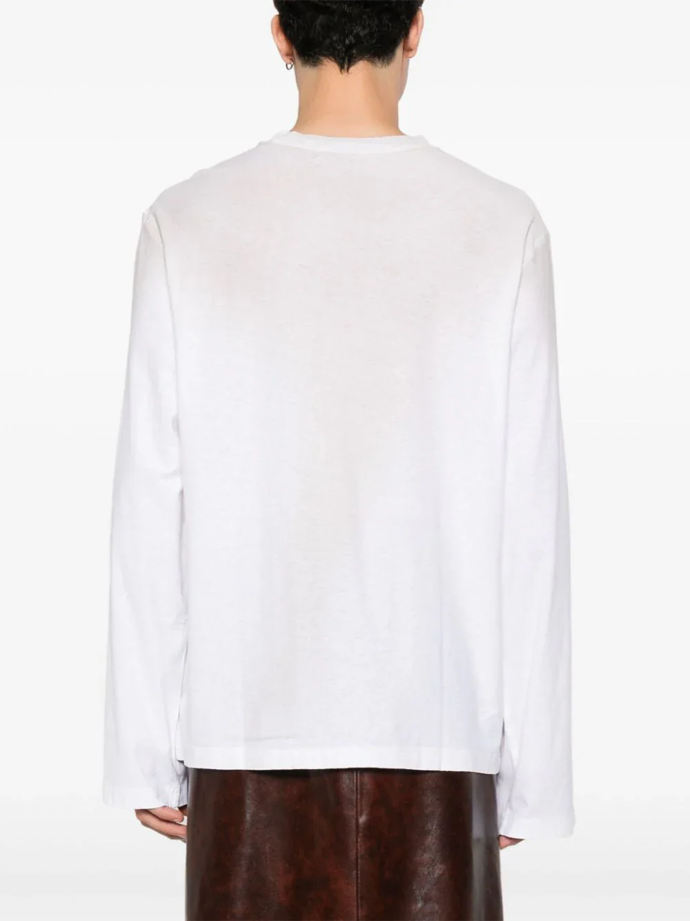 Acne Studios Unisex T-shirt Dusty White - Image 4