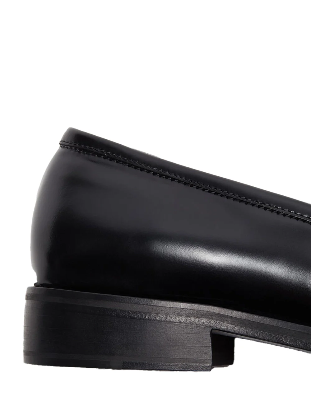Acne Studios Leather Loafers Black - Image 3