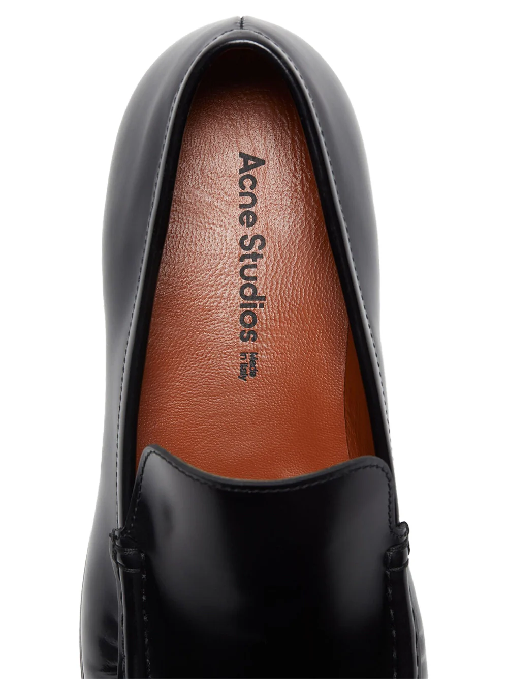 Acne Studios Leather Loafers Black - Image 5