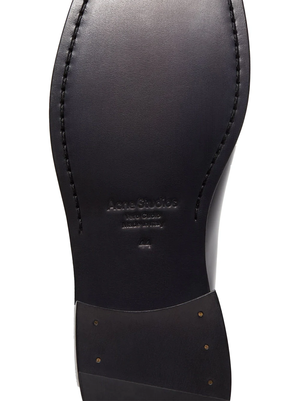 Acne Studios Leather Loafers Black - Image 6