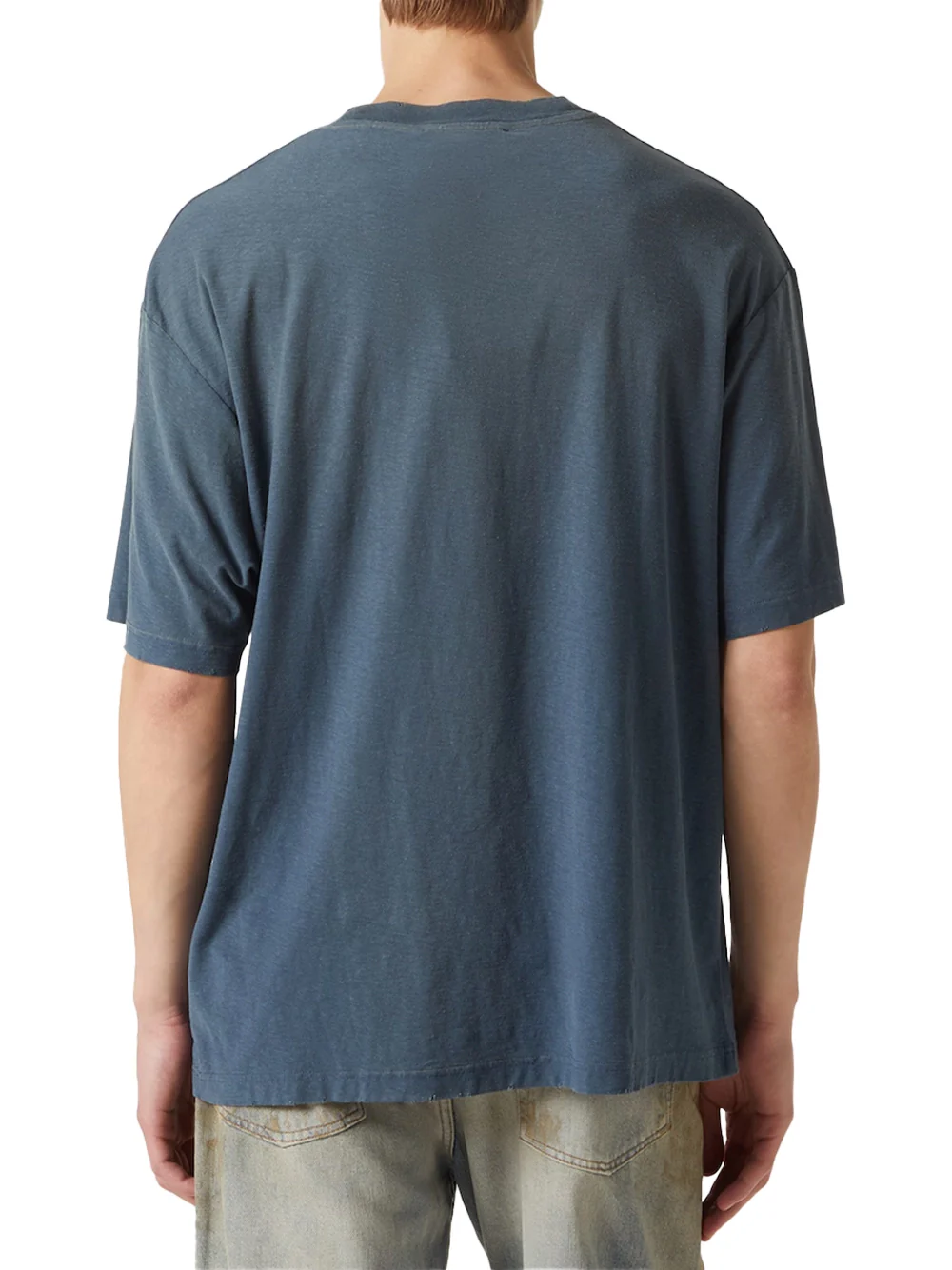 Acne Studios Unisex 1996 Logo T-Shirt Deep Blue - Image 5