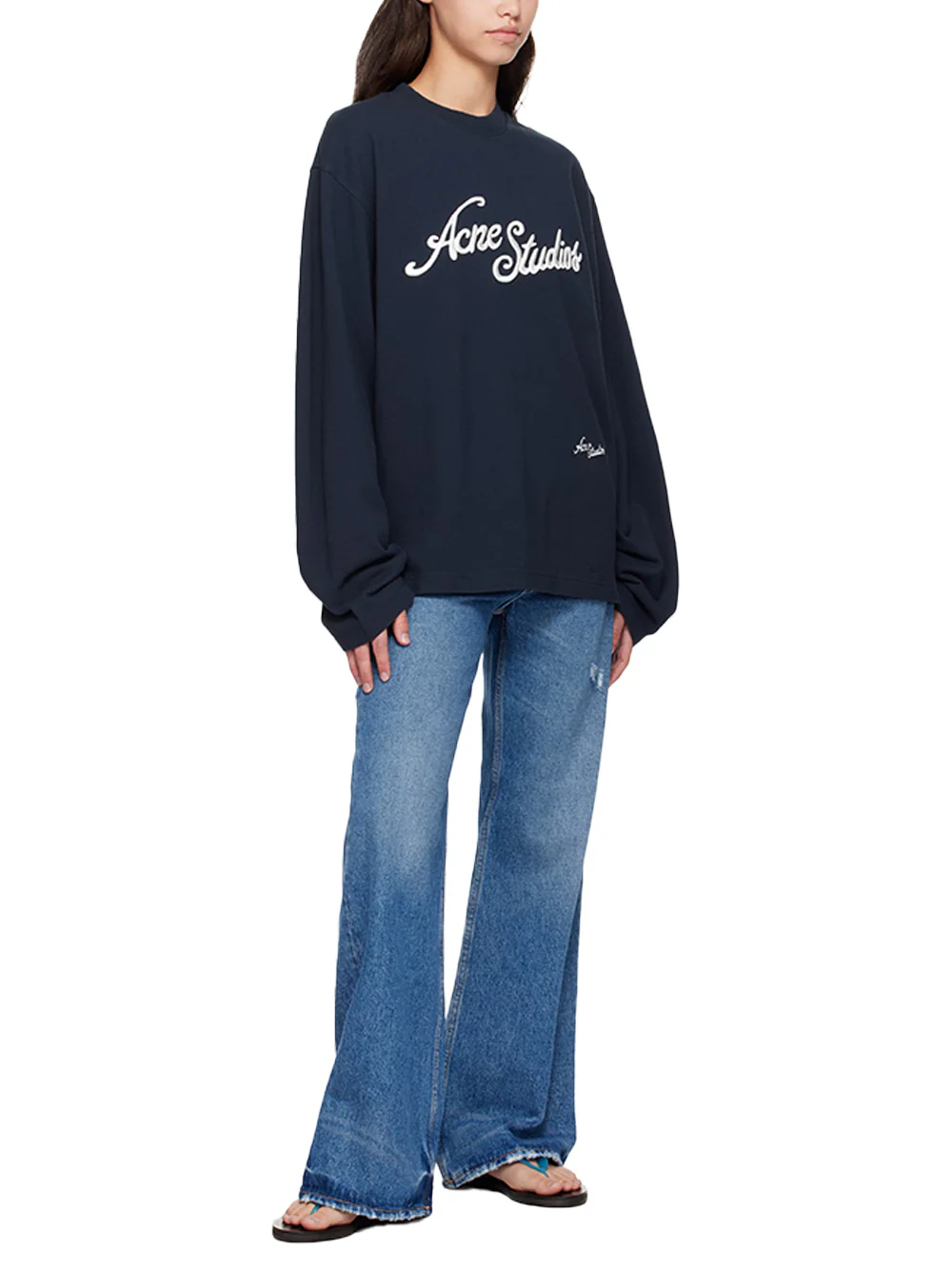 Acne Studios Women 2021F jeans Vintage blue - Image 3