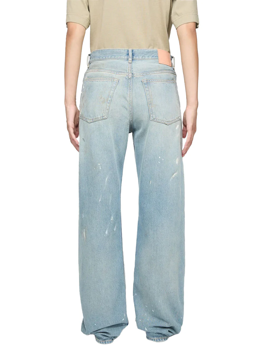 Acne Studios Women Regular Fit Jeans L.Blue - Image 5