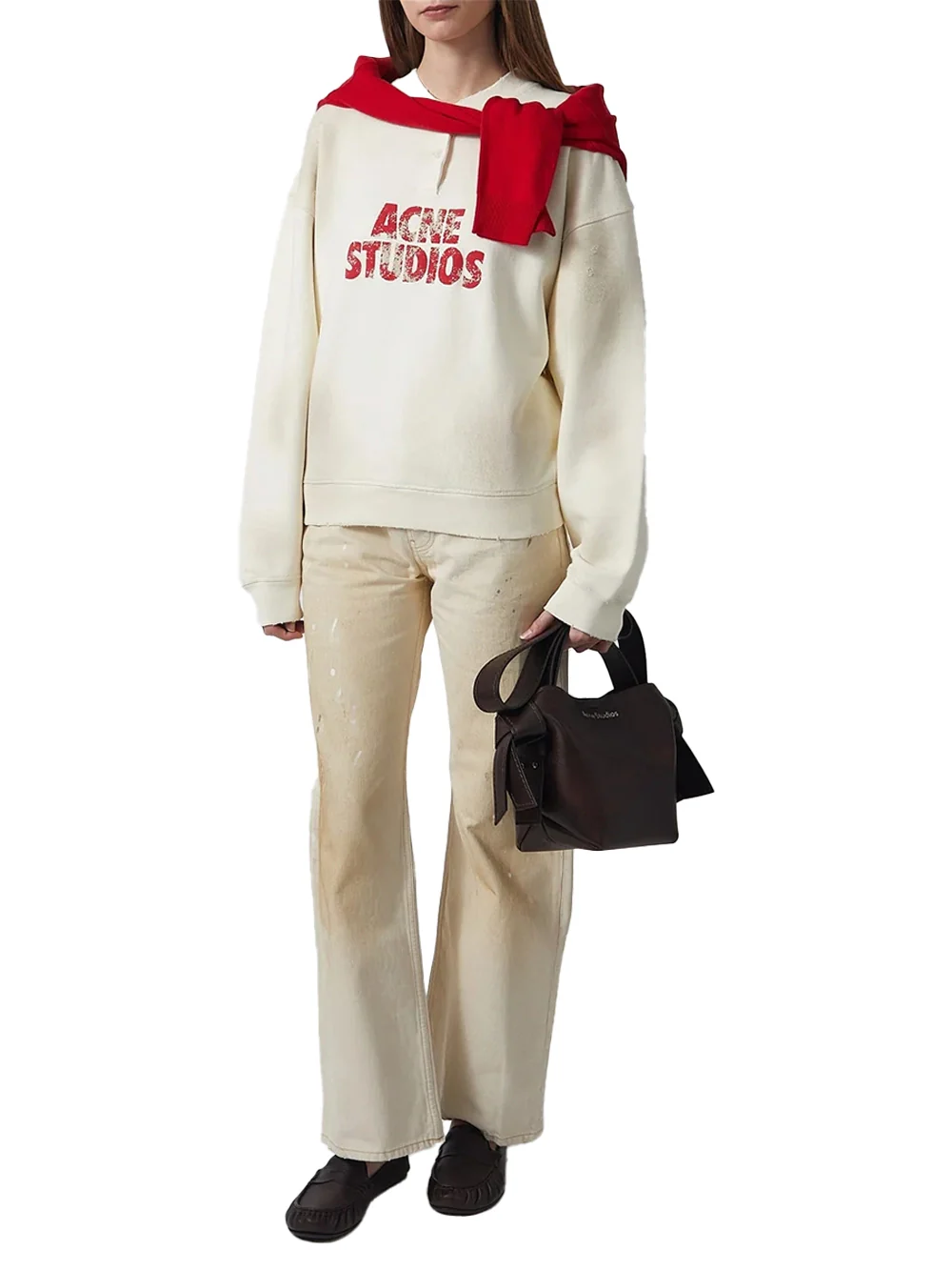 Acne Studios Women 2021F Trafalgar Jeans White - Image 2