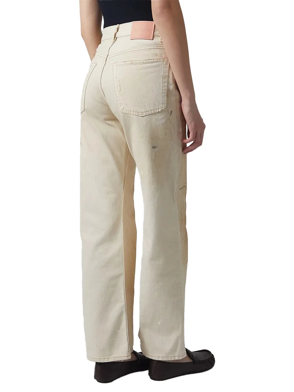 Acne Studios Women 2021F Trafalgar Jeans White - Image 5