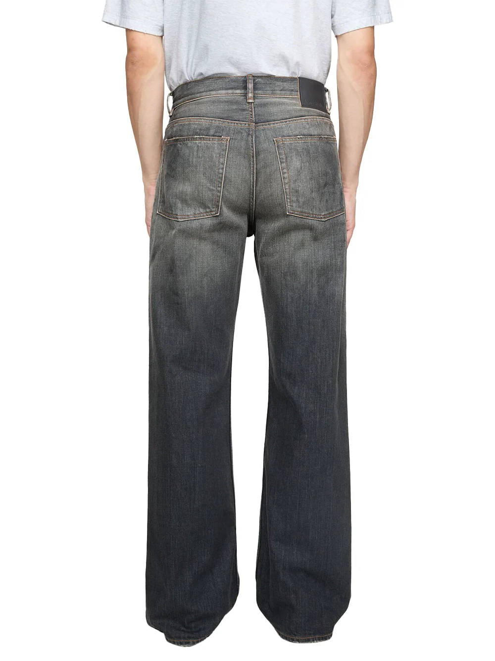 Acne Studios Men 2021M Regular Fit Jeans Black - Image 5