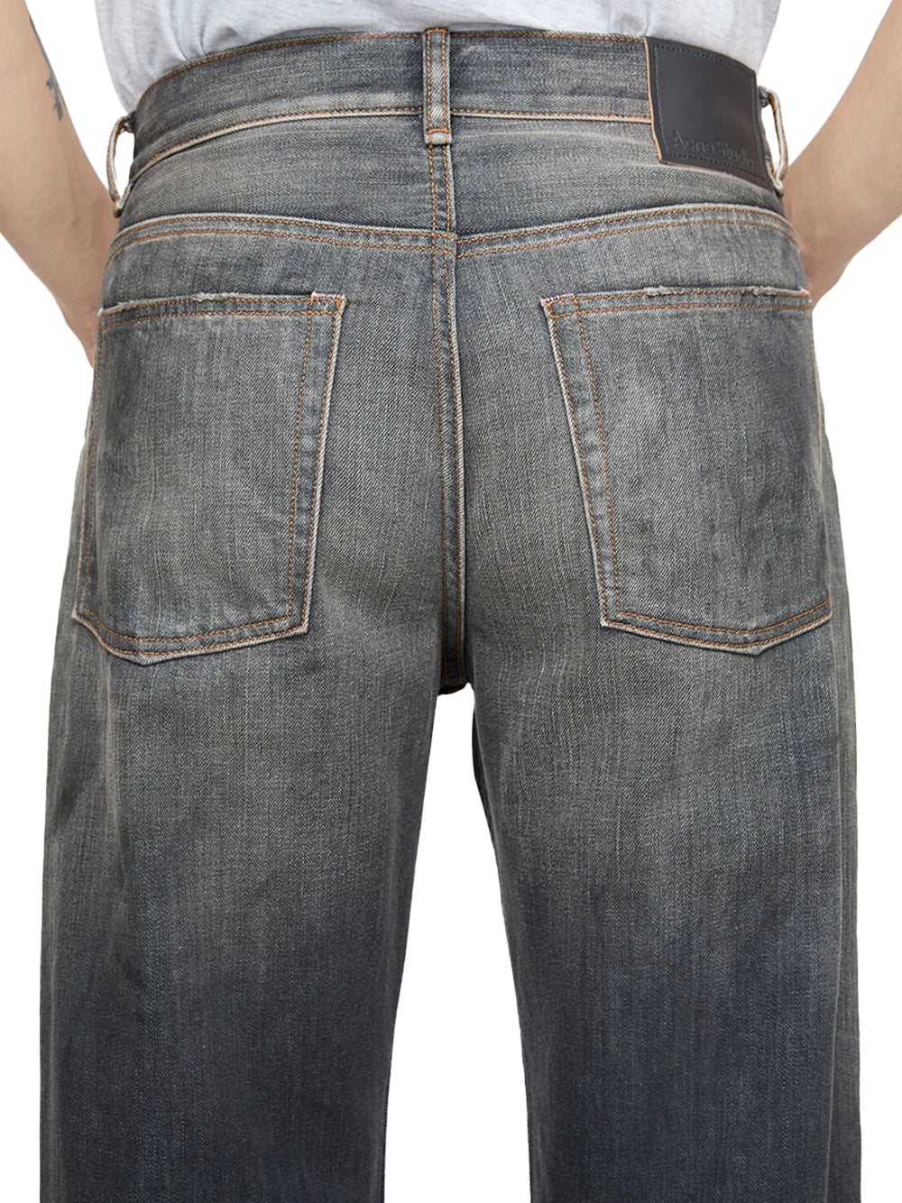 Acne Studios Men 2021M Regular Fit Jeans Black - Image 6