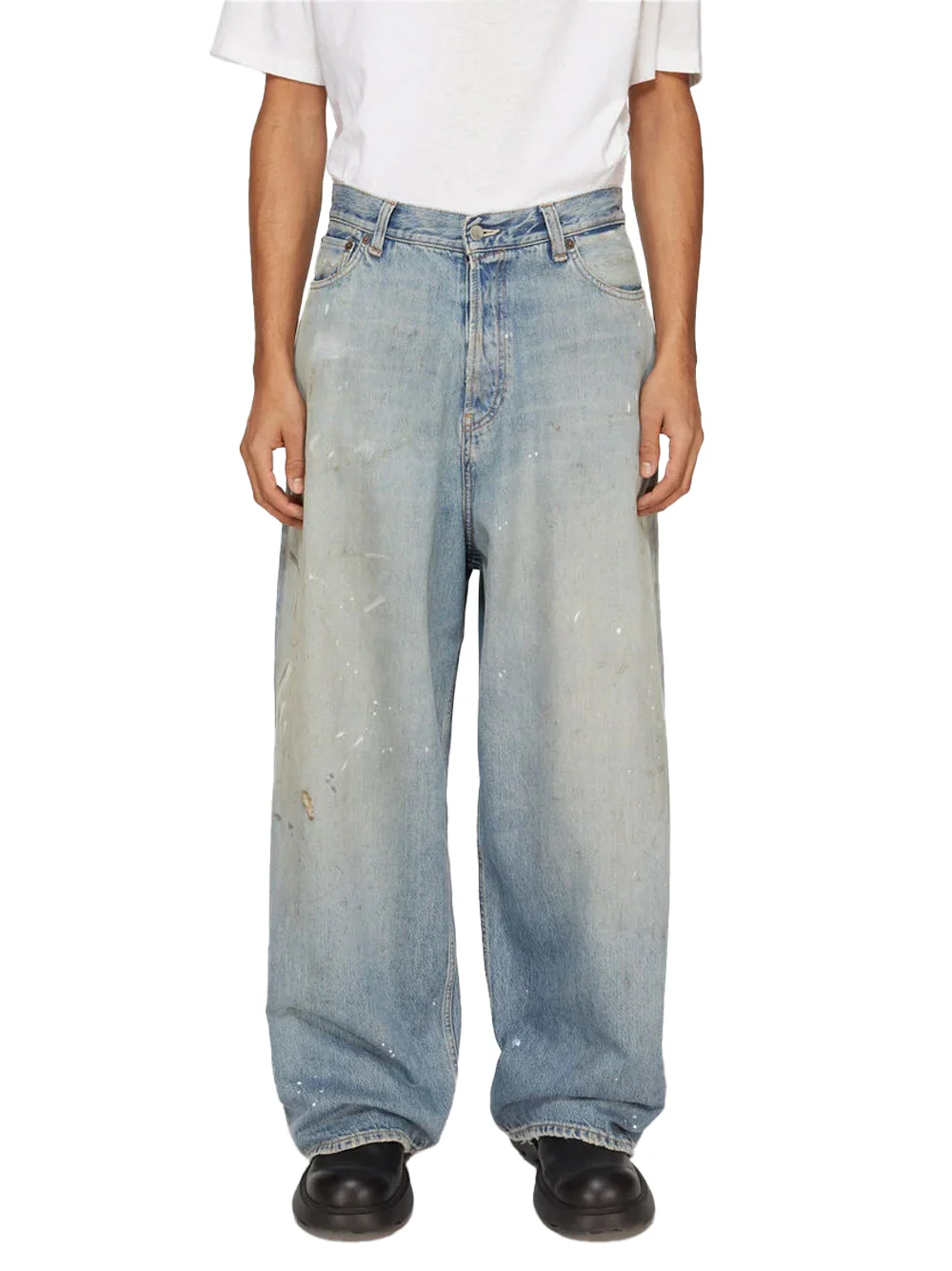 Acne Studios Women 2023 U trafalgar Jeans Reg L.Blue - Image 3