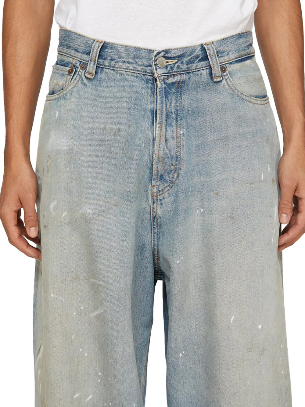 Acne Studios Women 2023 U trafalgar Jeans Reg L.Blue - Image 4
