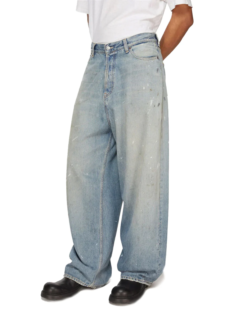 Acne Studios Women 2023 U trafalgar Jeans Reg L.Blue - Image 5