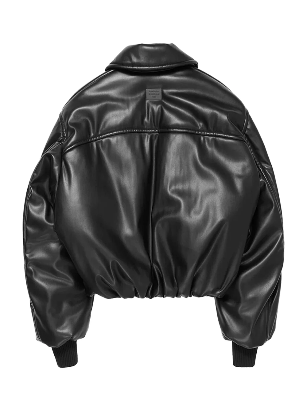 Acne Studios Women Faux Leather jacket Black - Image 7