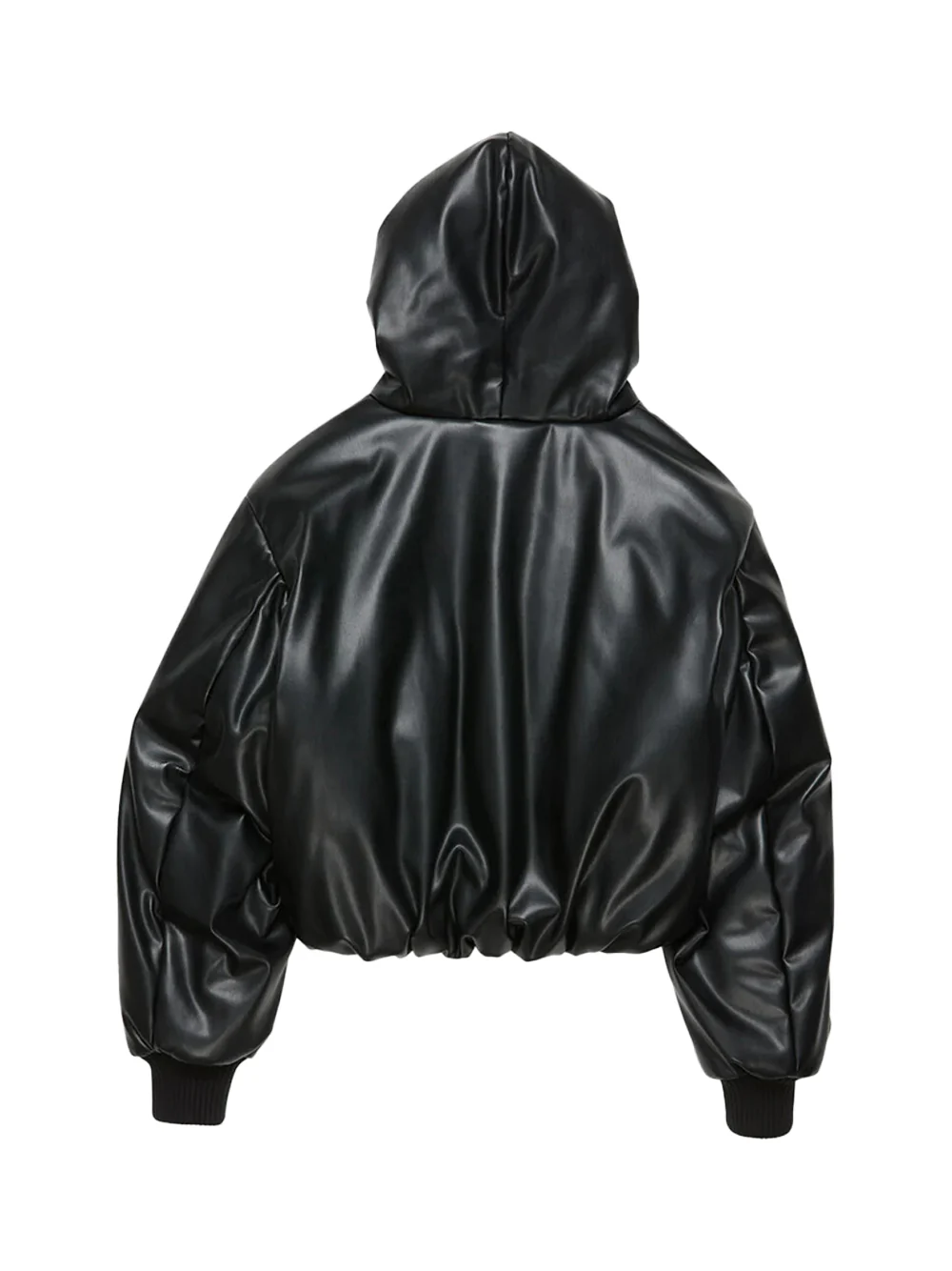 Acne Studios Women Hooded Faux Jacket Black - Image 3