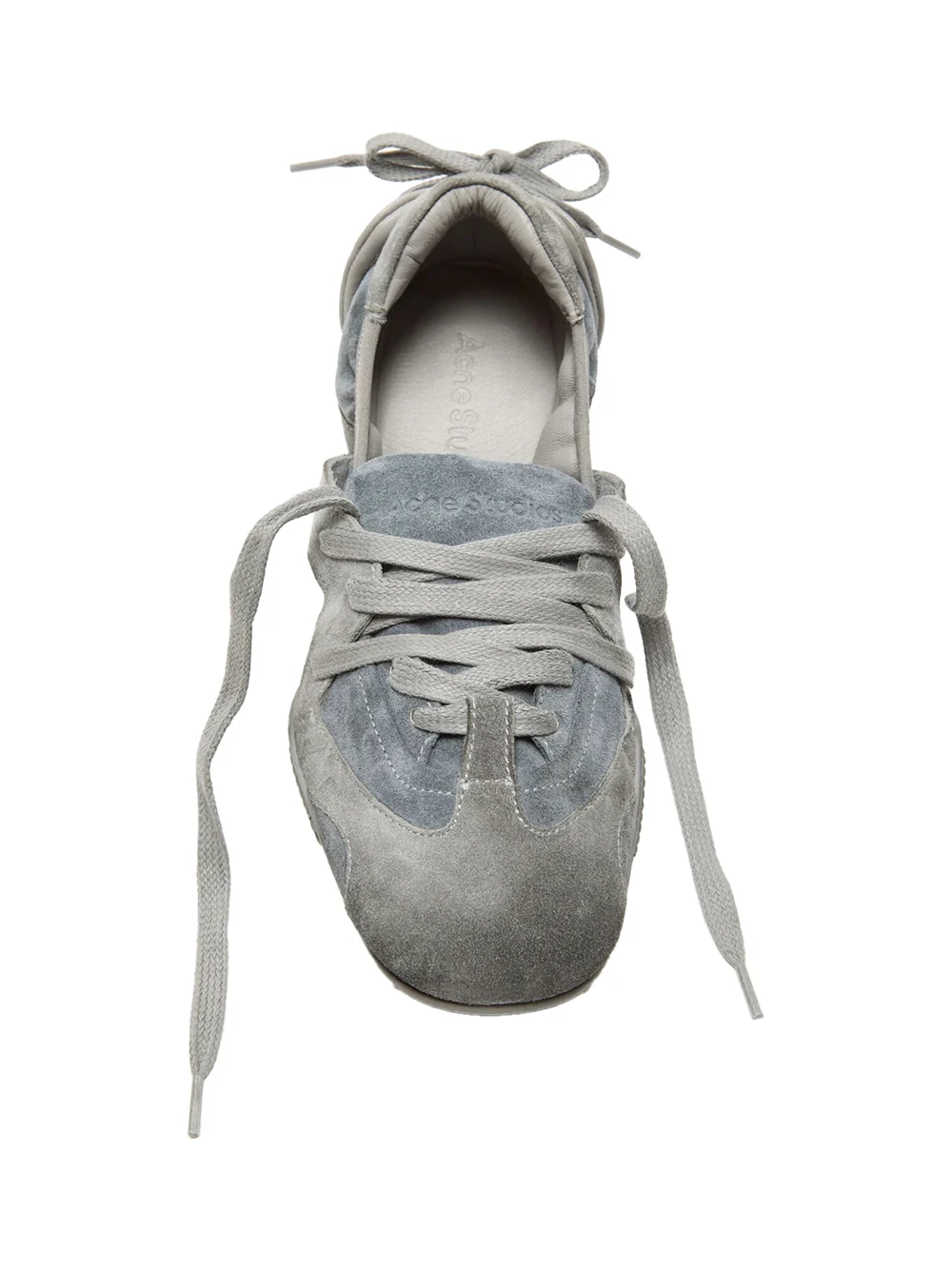 Acne Studios Women Lace Up Shoes Multi Grey - Image 4