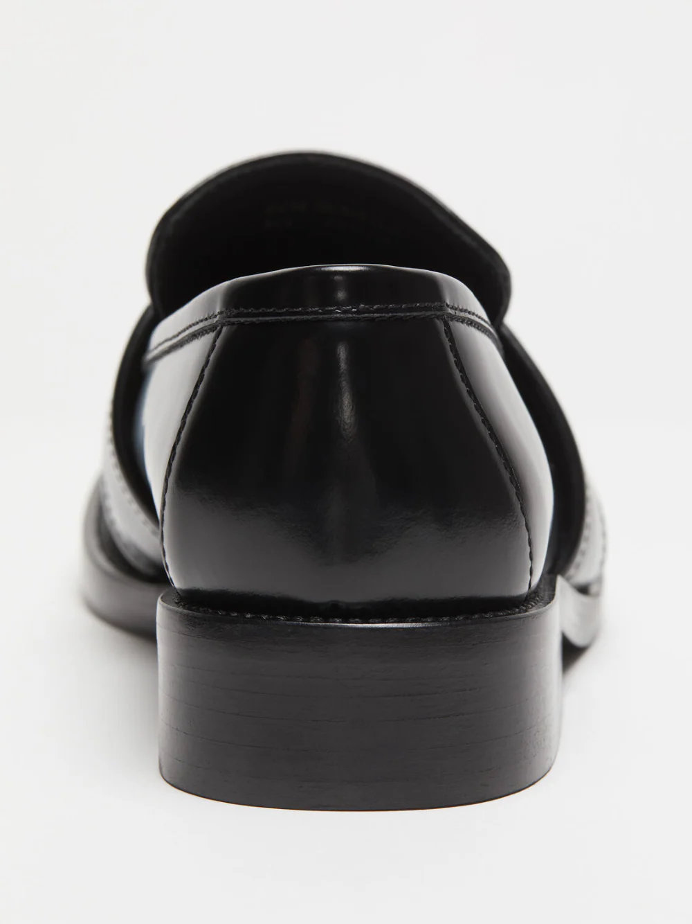 Acne Studios Unisex Leather Loafers Black - Image 4