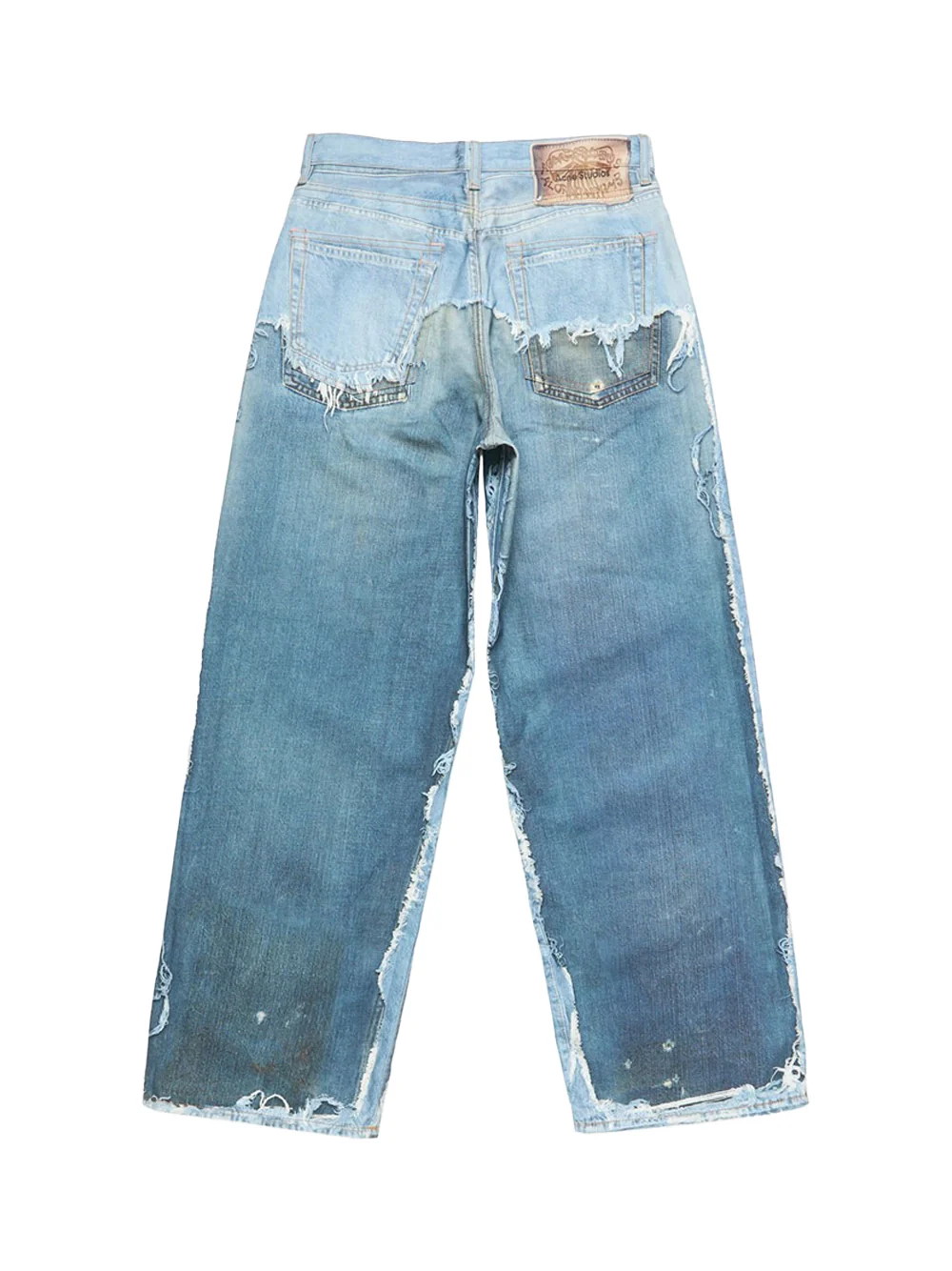 Acne Studios Women Trompe Jeans Mid Blue - Image 2