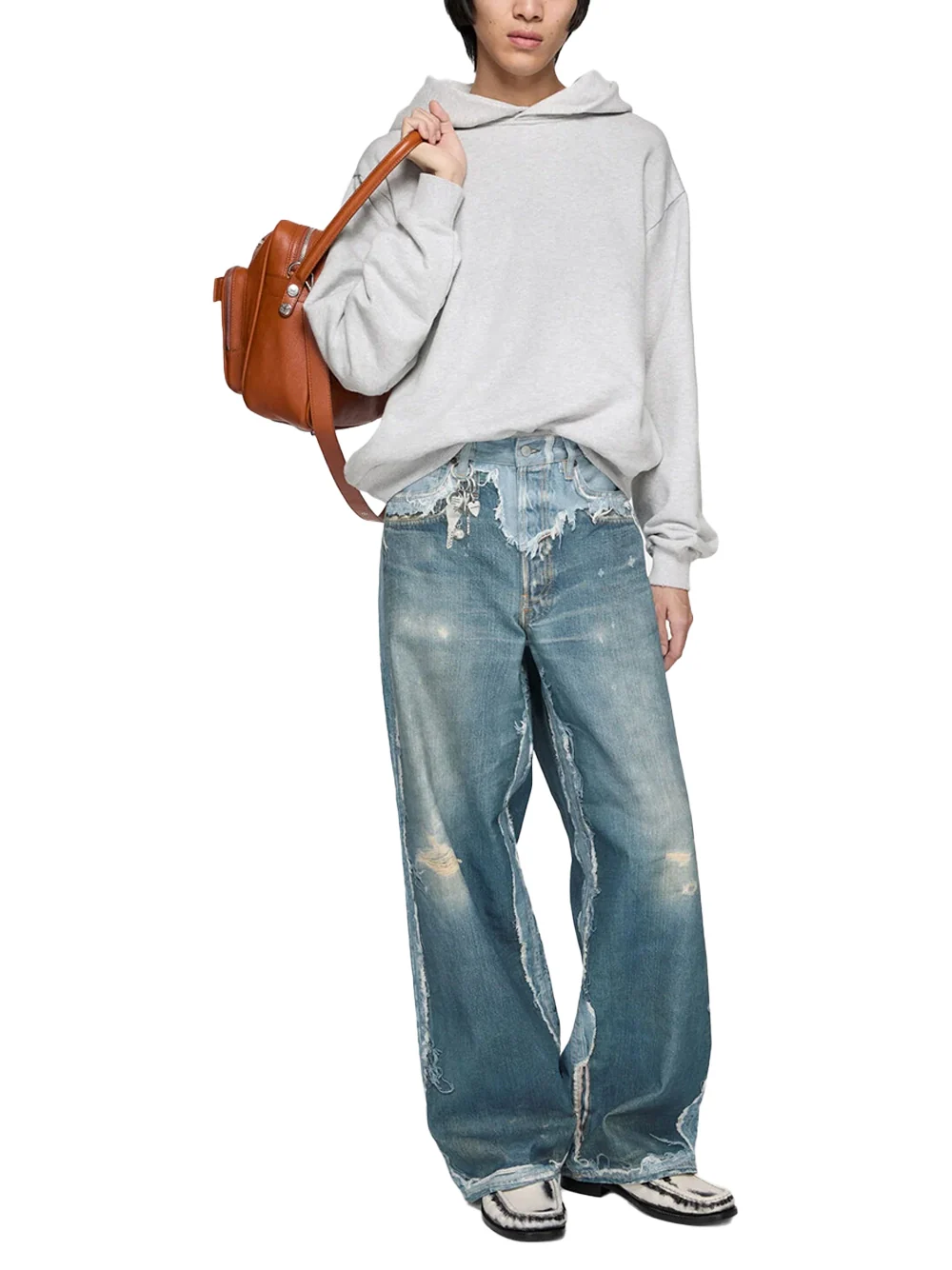 Acne Studios Women Trompe Jeans Mid Blue - Image 3