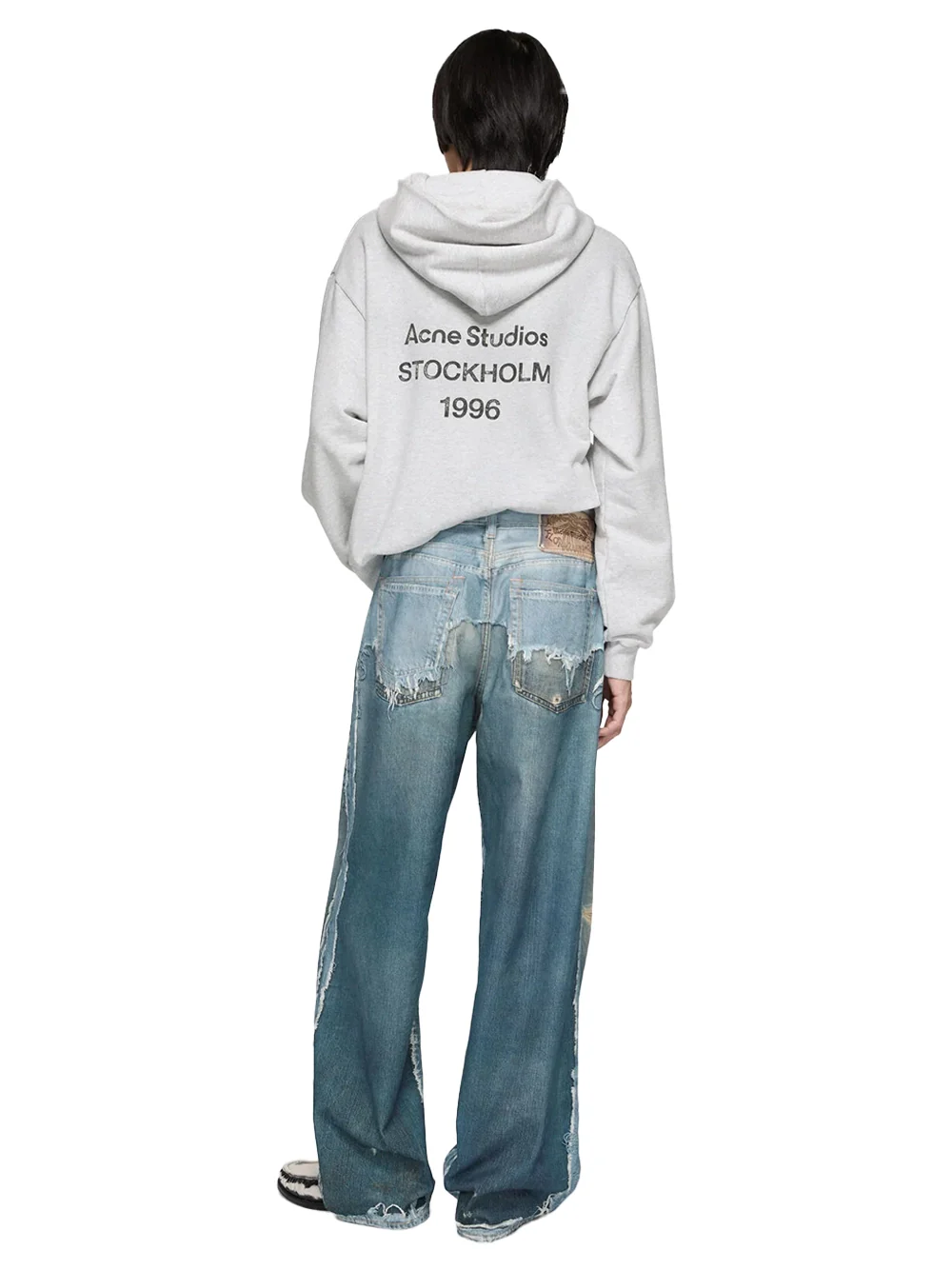 Acne Studios Women Trompe Jeans Mid Blue - Image 5