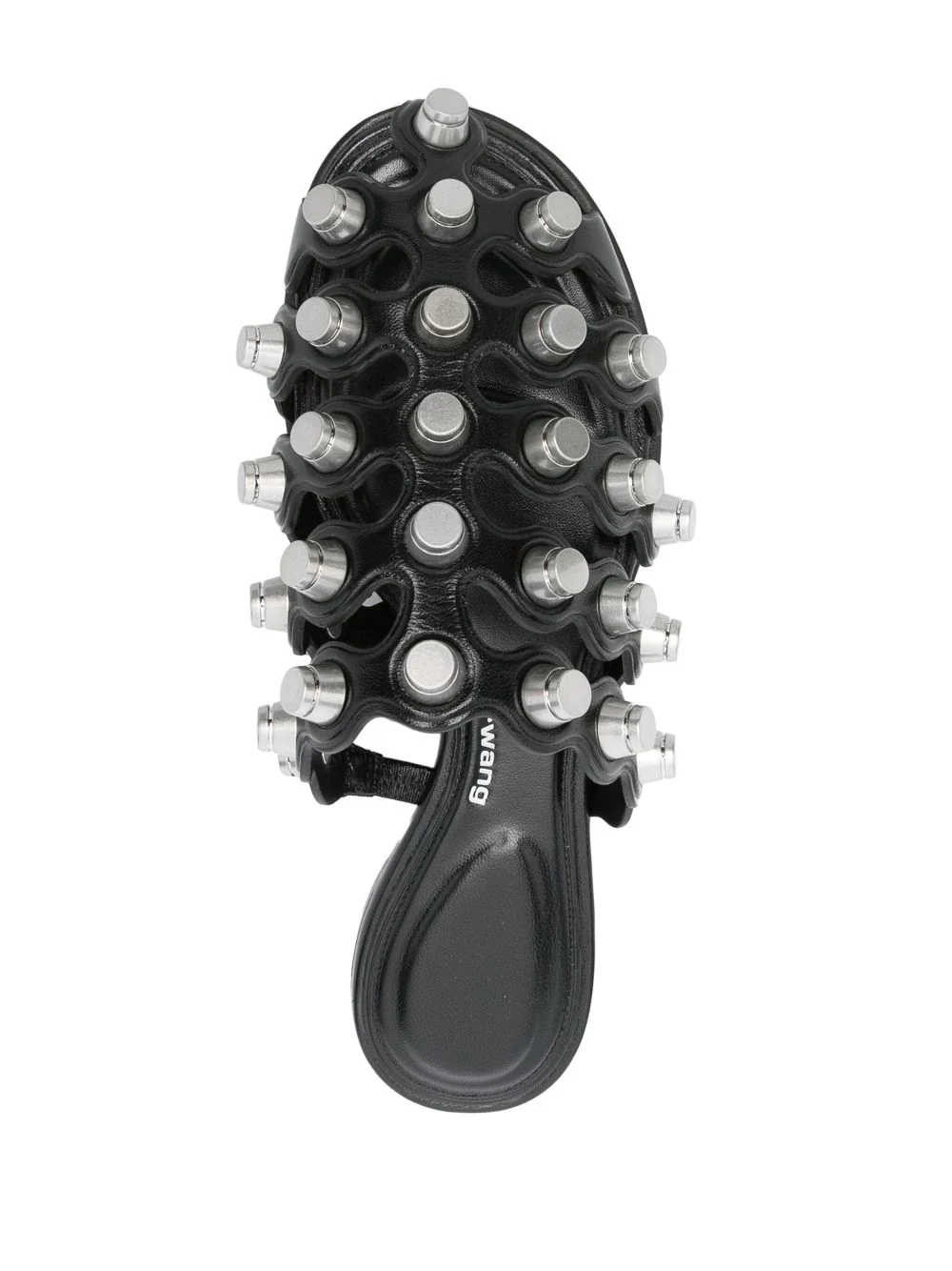 Alexander Wang Rexa Cage Sliders Black - Image 5