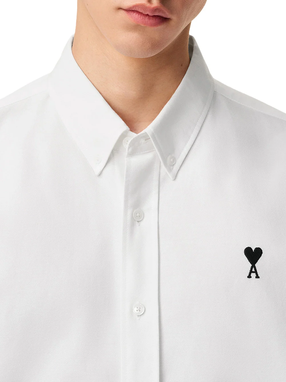 AMI ADC Classic Shirt White - Image 4