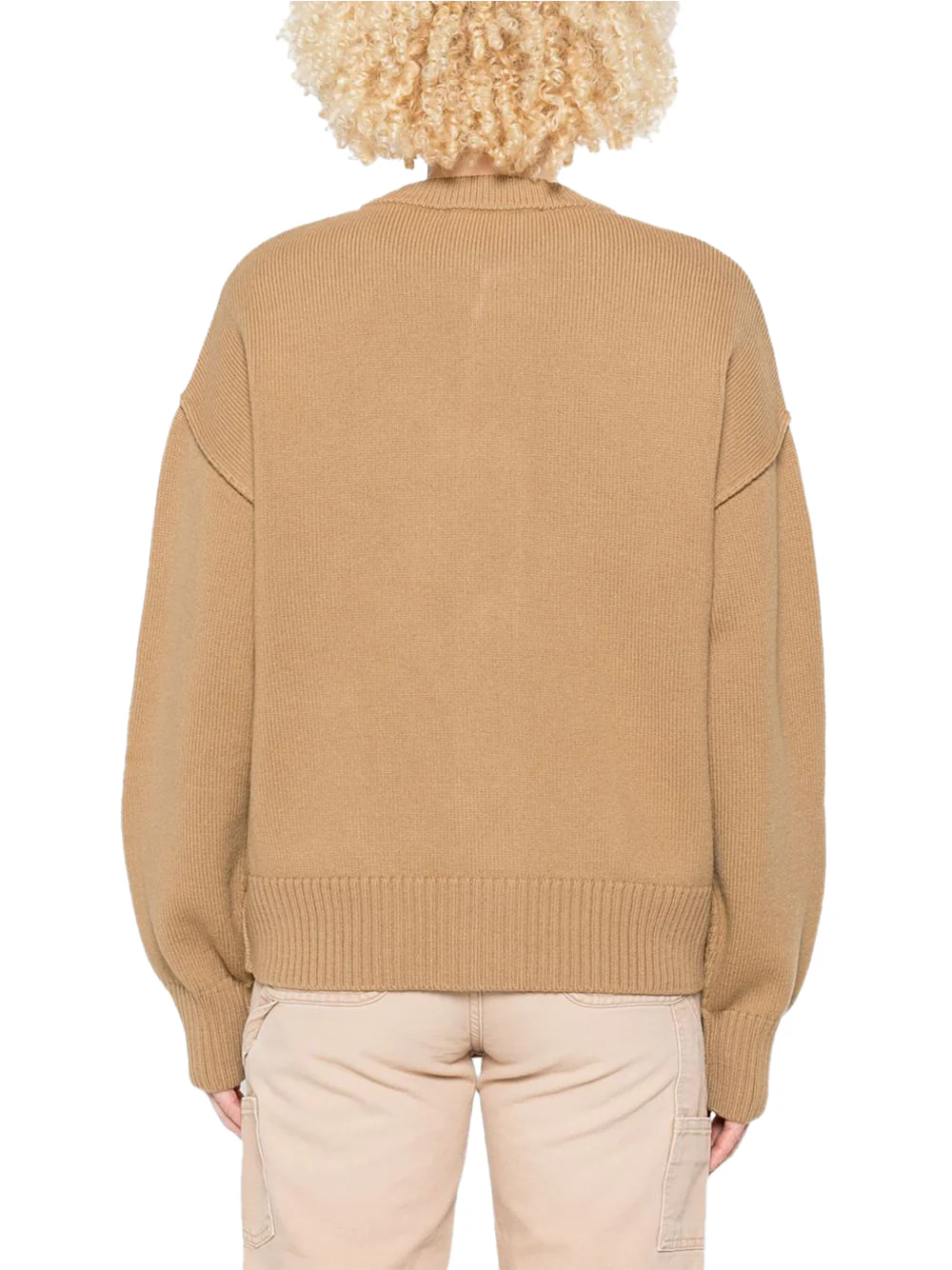 Ami Paris ADC cardigan Camel - Image 5