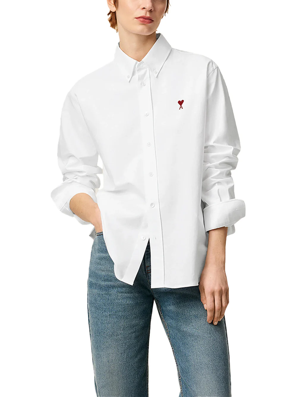 Ami Paris ADC classic shirt White - Image 3