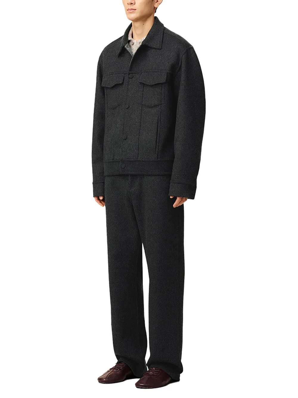 Ami Paris trucker jacket Anthracite - Image 10