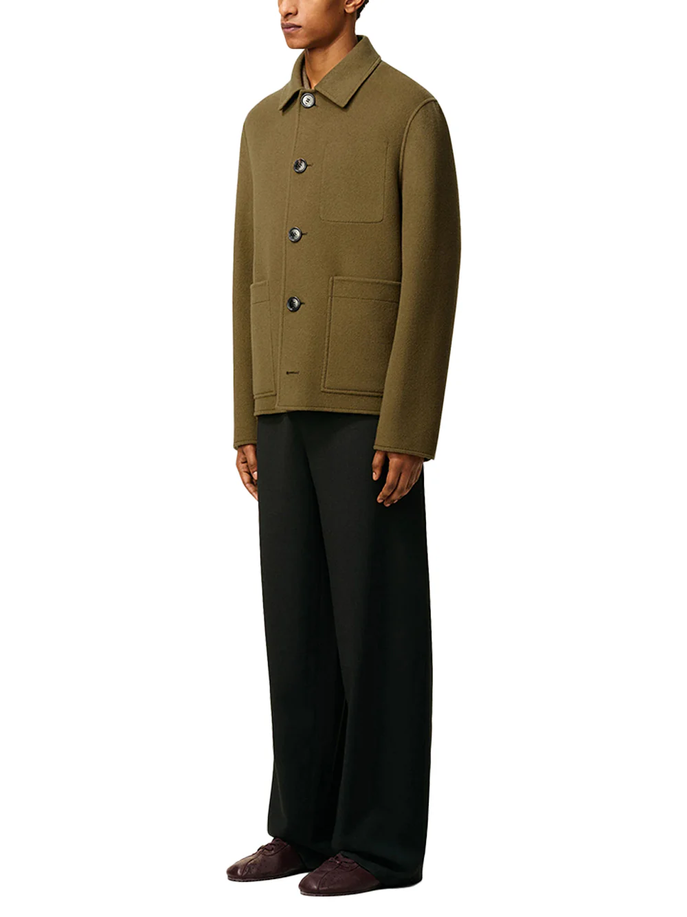 Ami Paris wool boxy jacket Bronze - Image 3