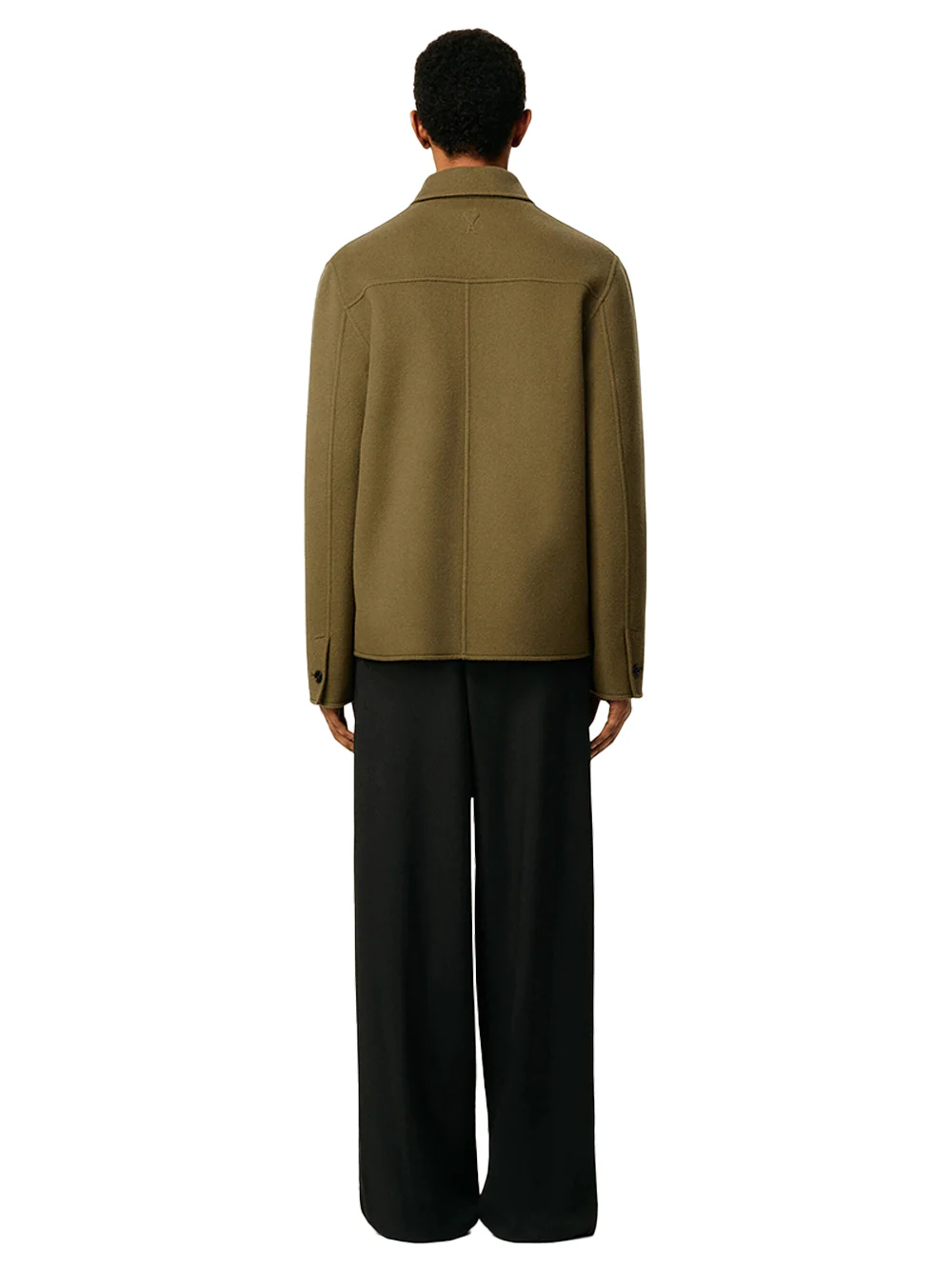 Ami Paris wool boxy jacket Bronze - Image 5