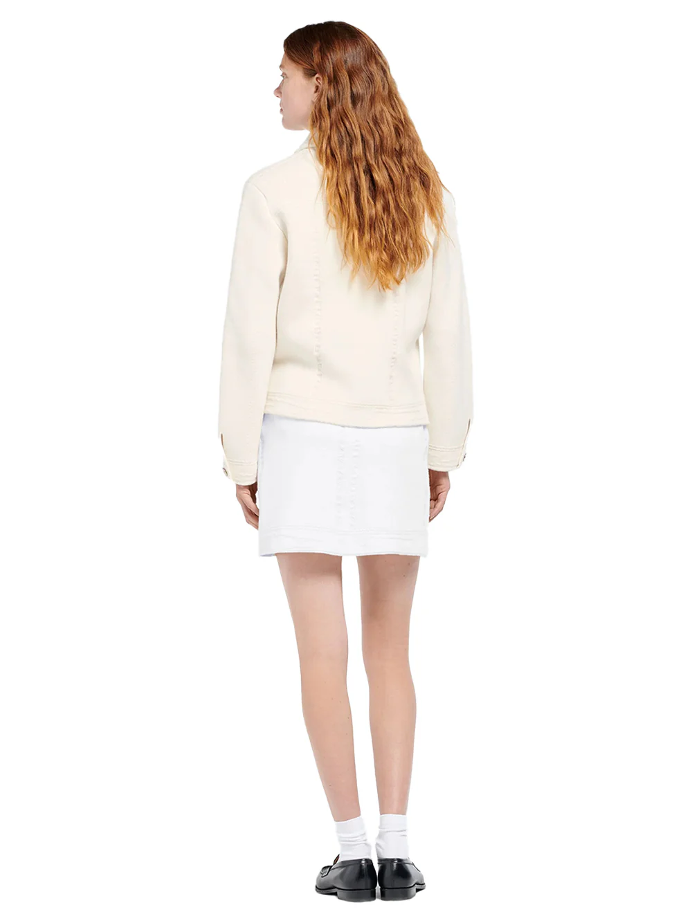 Barrie denim cashmere cotton jacket Niveous - Image 6