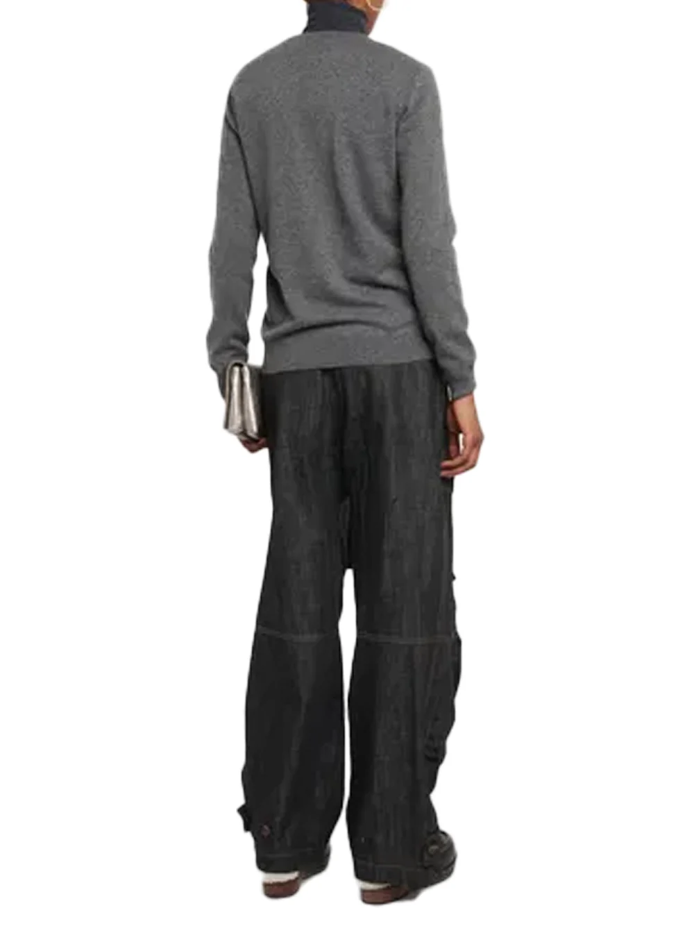 Brunello Cucinelli Women cashmere sweater Grey - Image 3