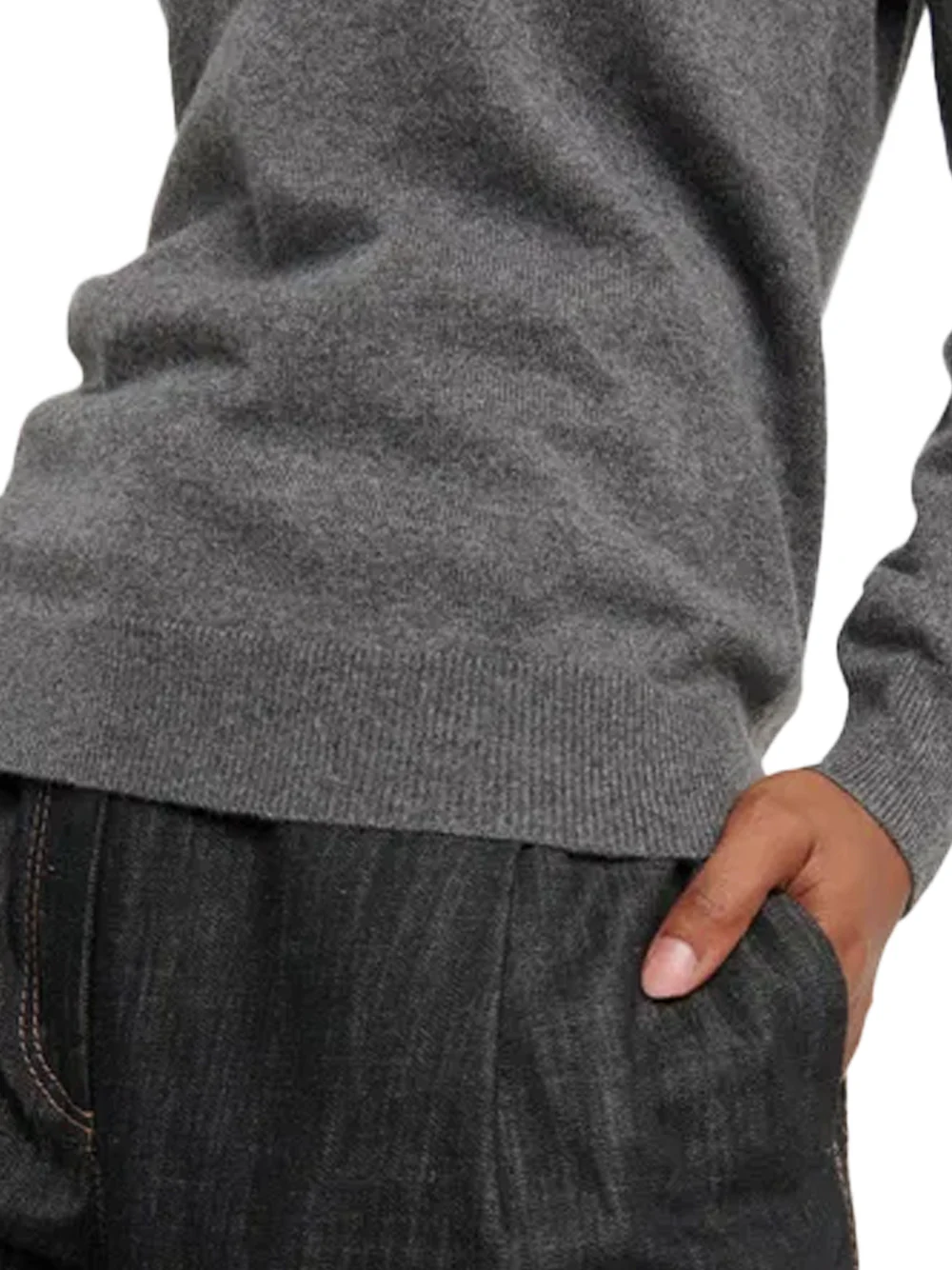 Brunello Cucinelli Women cashmere sweater Grey - Image 6