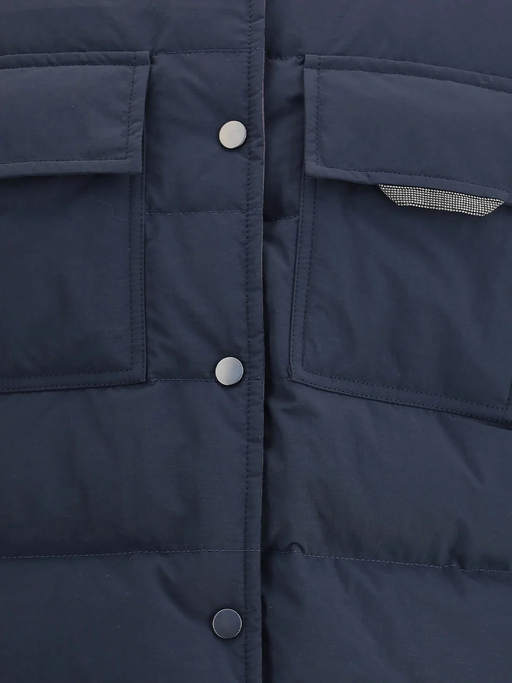 Brunello Cucinelli Down Jacket Navy - Image 3