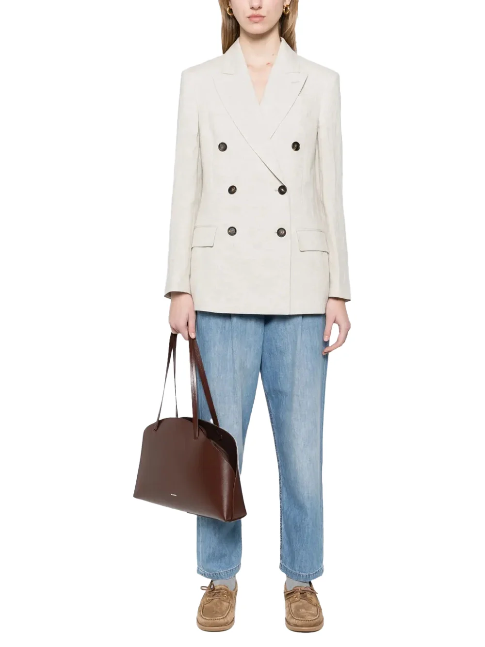Brunello Cucinelli Five-Pocket Trousers L. Blue - Image 2