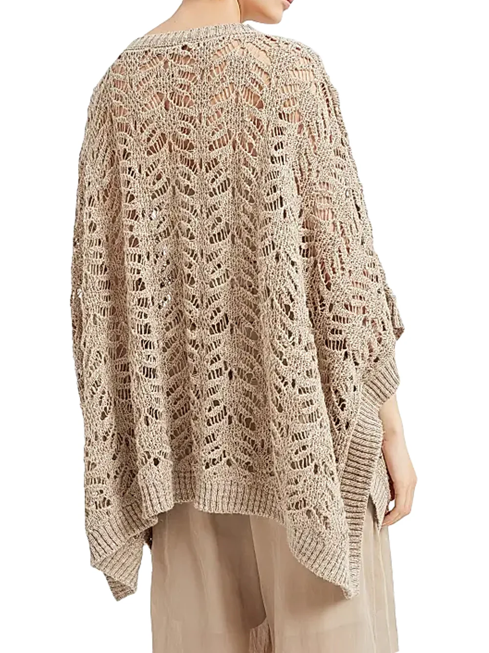 Brunello Cucinelli poncho Beige - Image 5