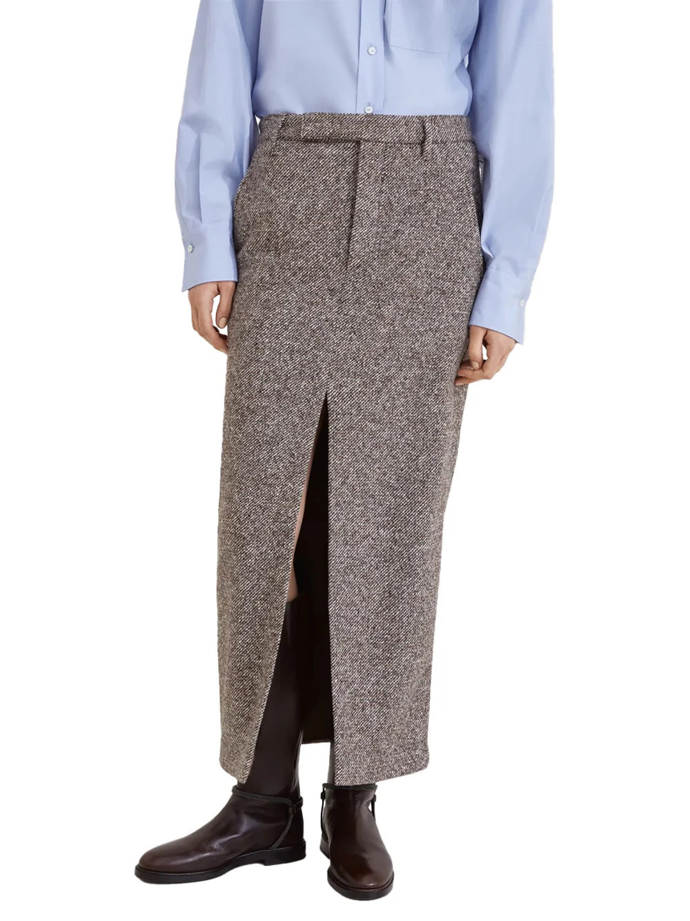 Brunello Cucinelli Women sartorial pencil skirt Brown - Image 3