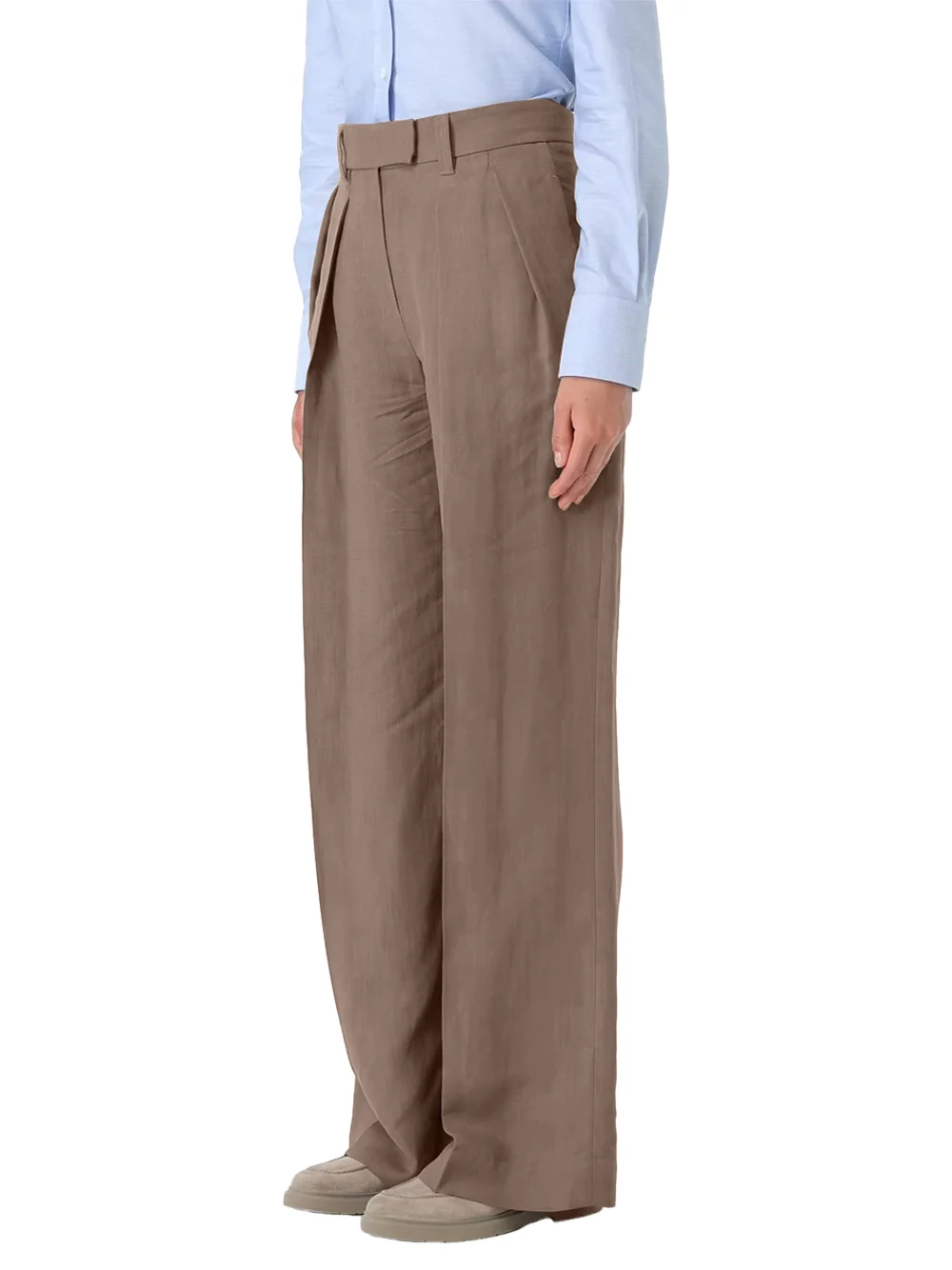 Brunello Cucinelli Sartorial Trousers Brown - Image 5