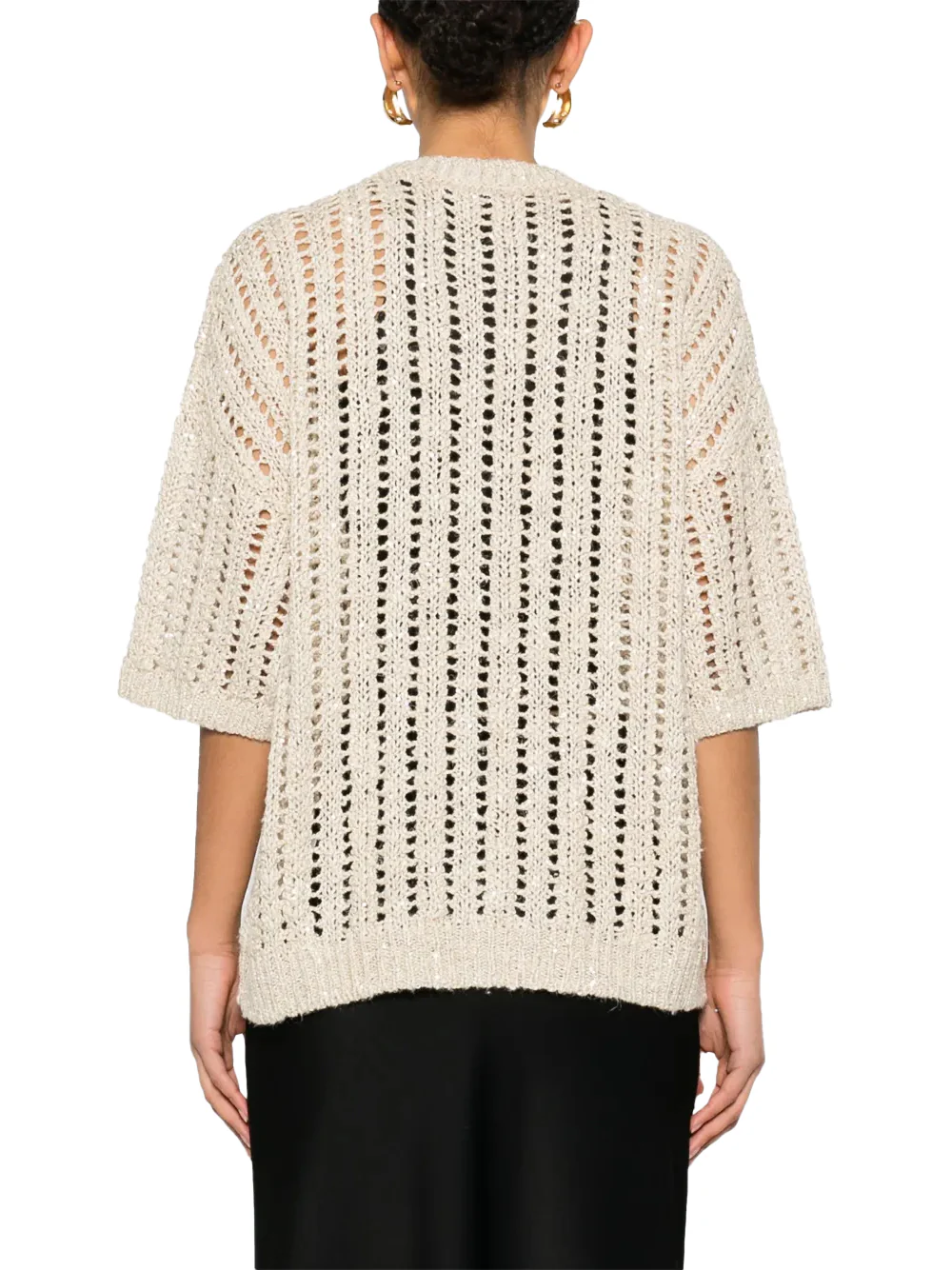 Brunello Cucinelli Women Sweater Beige - Image 9