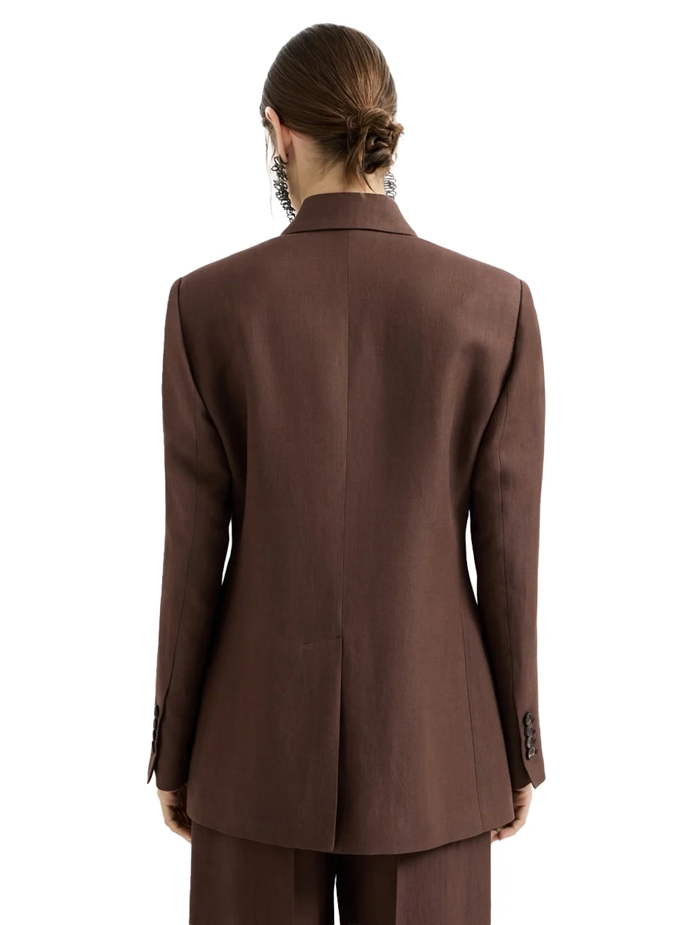 Brunello Cucinelli Twill Blazer Cocoa - Image 6