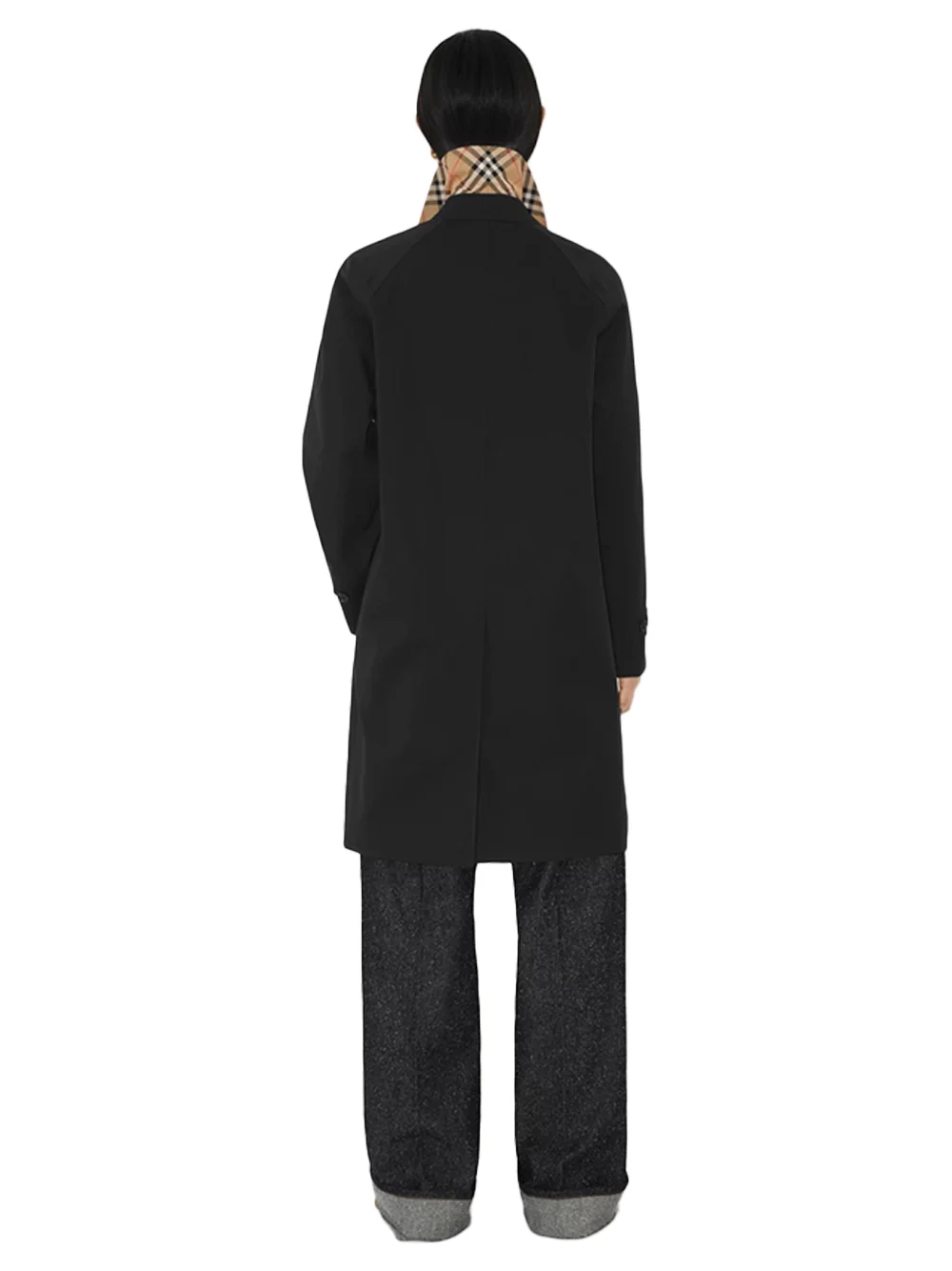 Burberry Women Camden Coat Black - Image 6