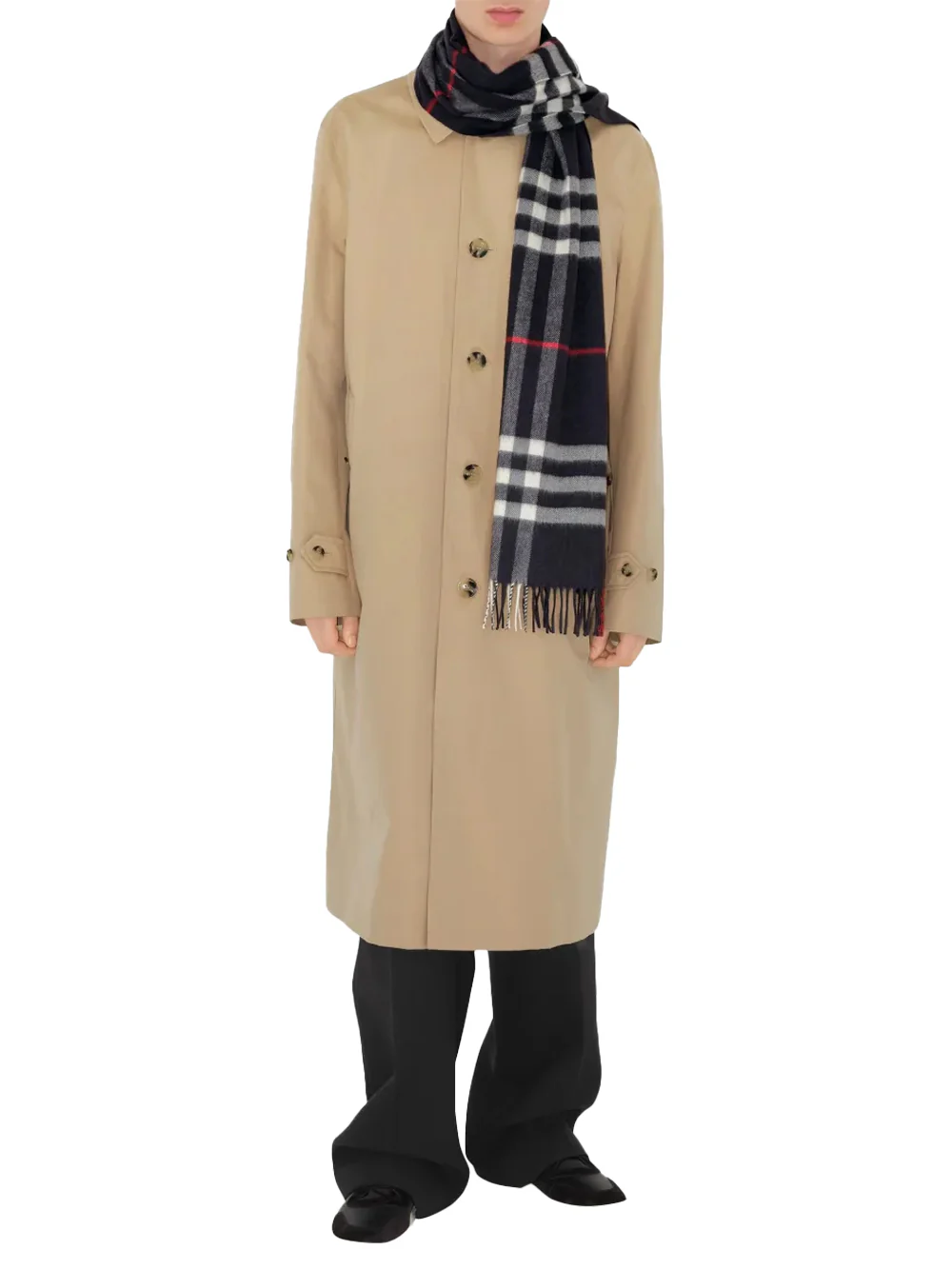 Burberry cashmere scarf Ink blue - Image 5