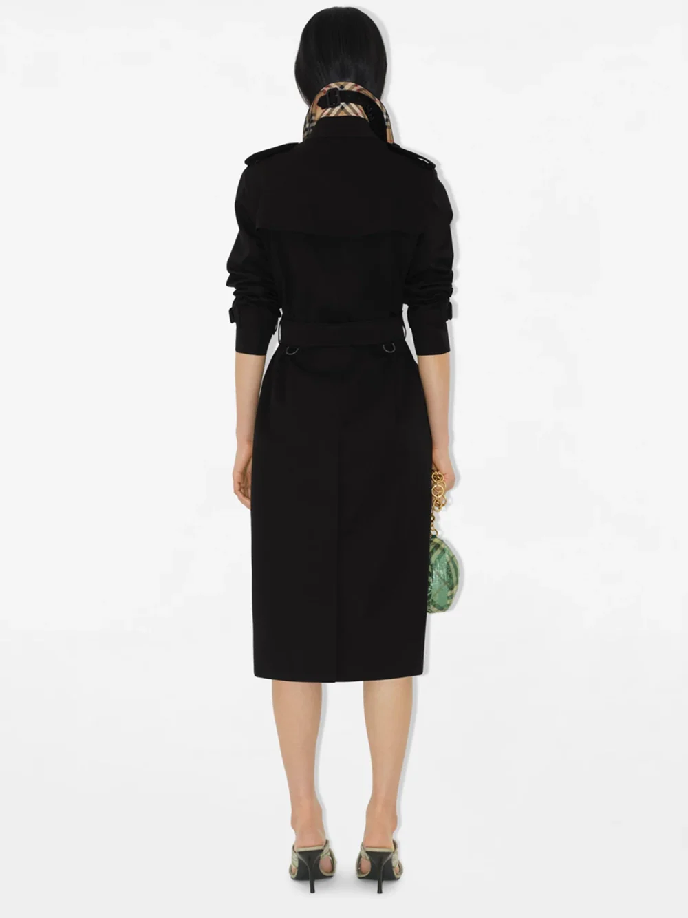 Burberry Women kensington trench coat Black - Image 6