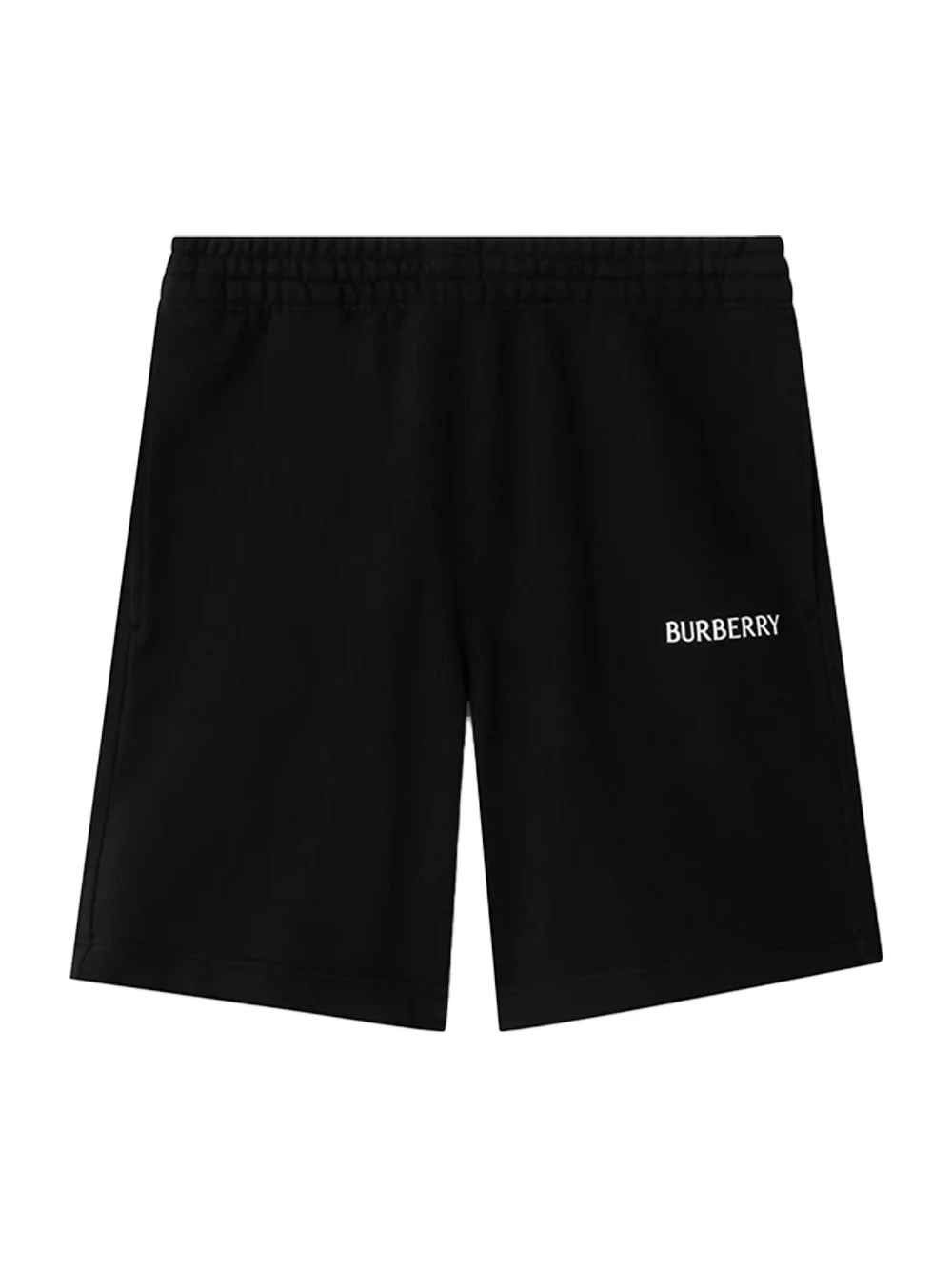 Burberry Men Logo Cotton Shorts Black