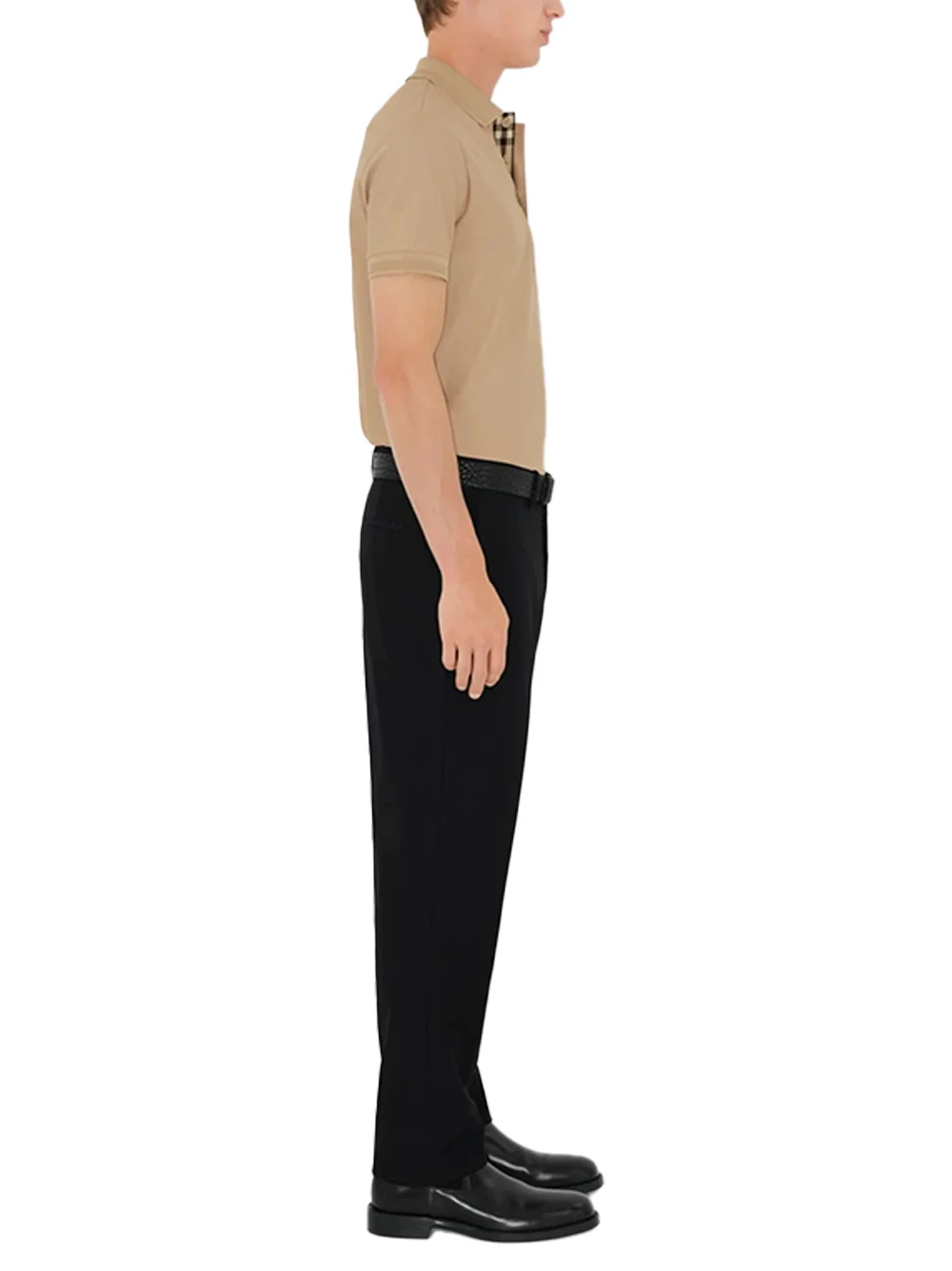 Burberry Men Eddie Polo Shirt Soft Fawn - Image 4