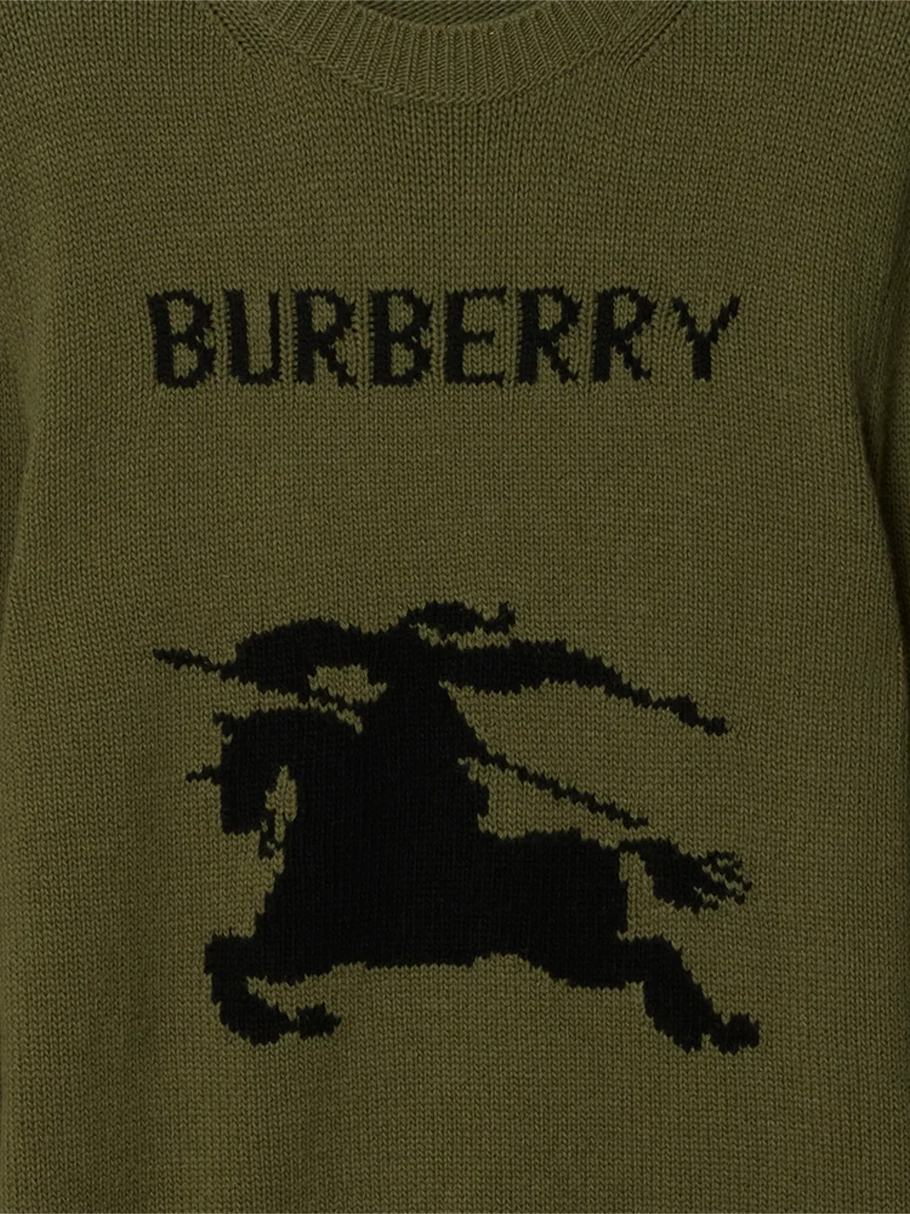 Burberry Men Edward EKD Jumper Tent Green - Image 4