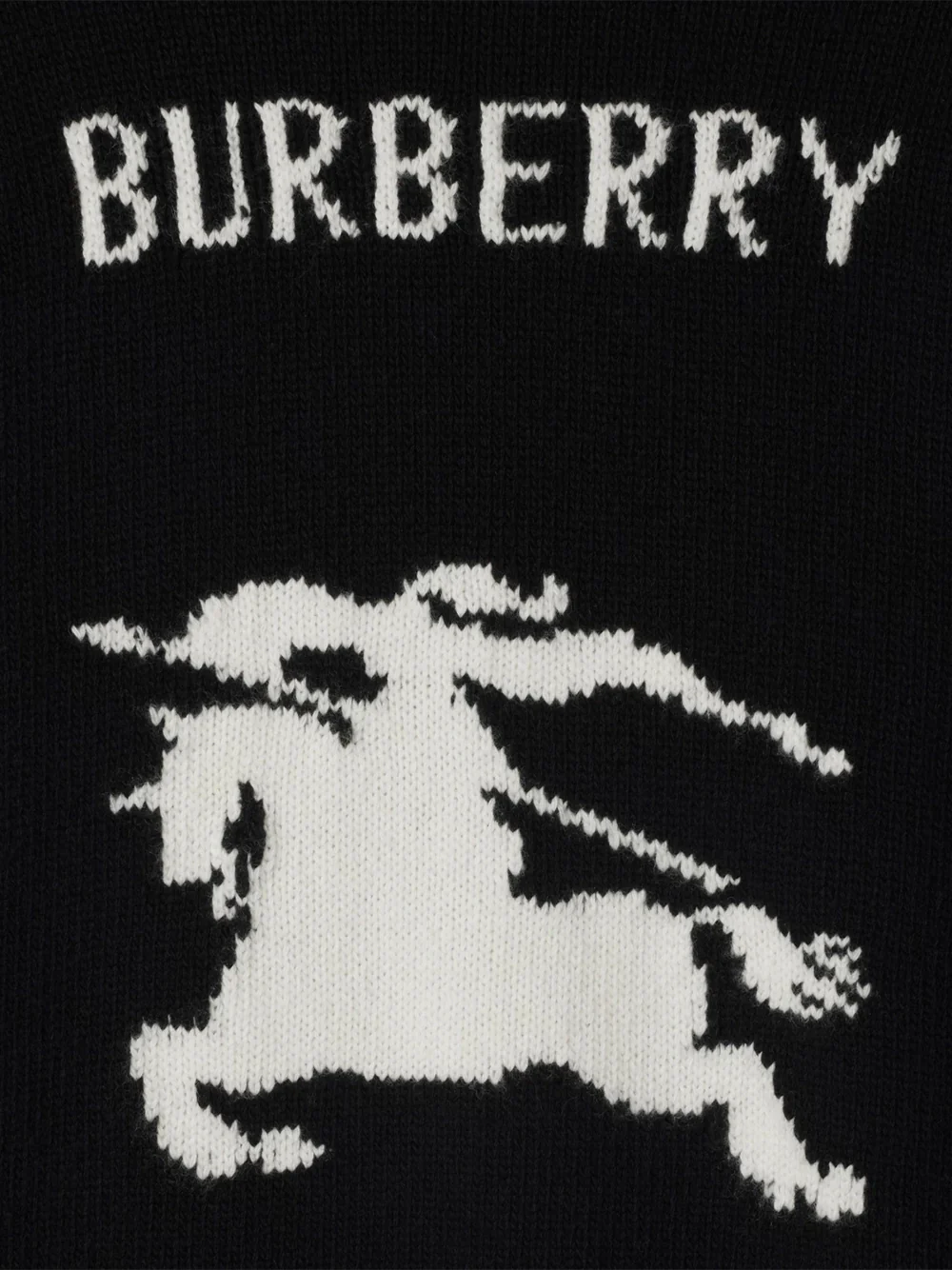 Burberry Men EKD Cashmere Jumper Black - Image 6