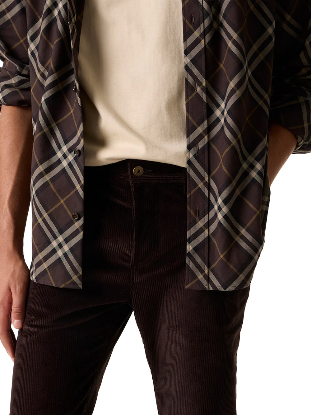 Burberry Men's Trousers Fred Clove Brown - Image 6