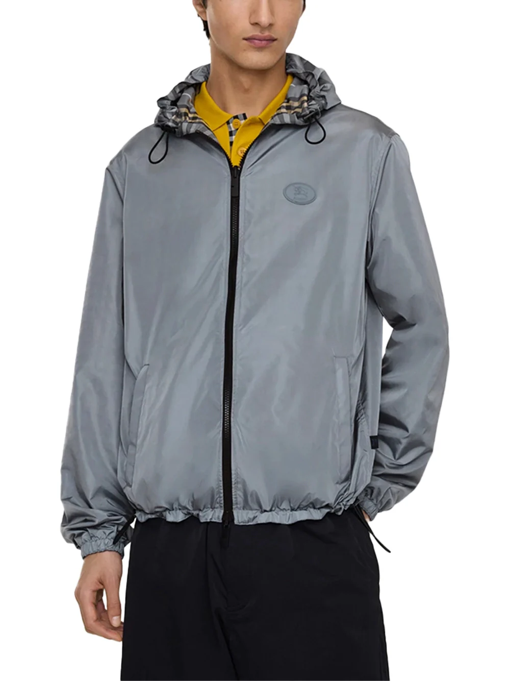 Burberry Men Newport Jacket Wave Blue - Image 3